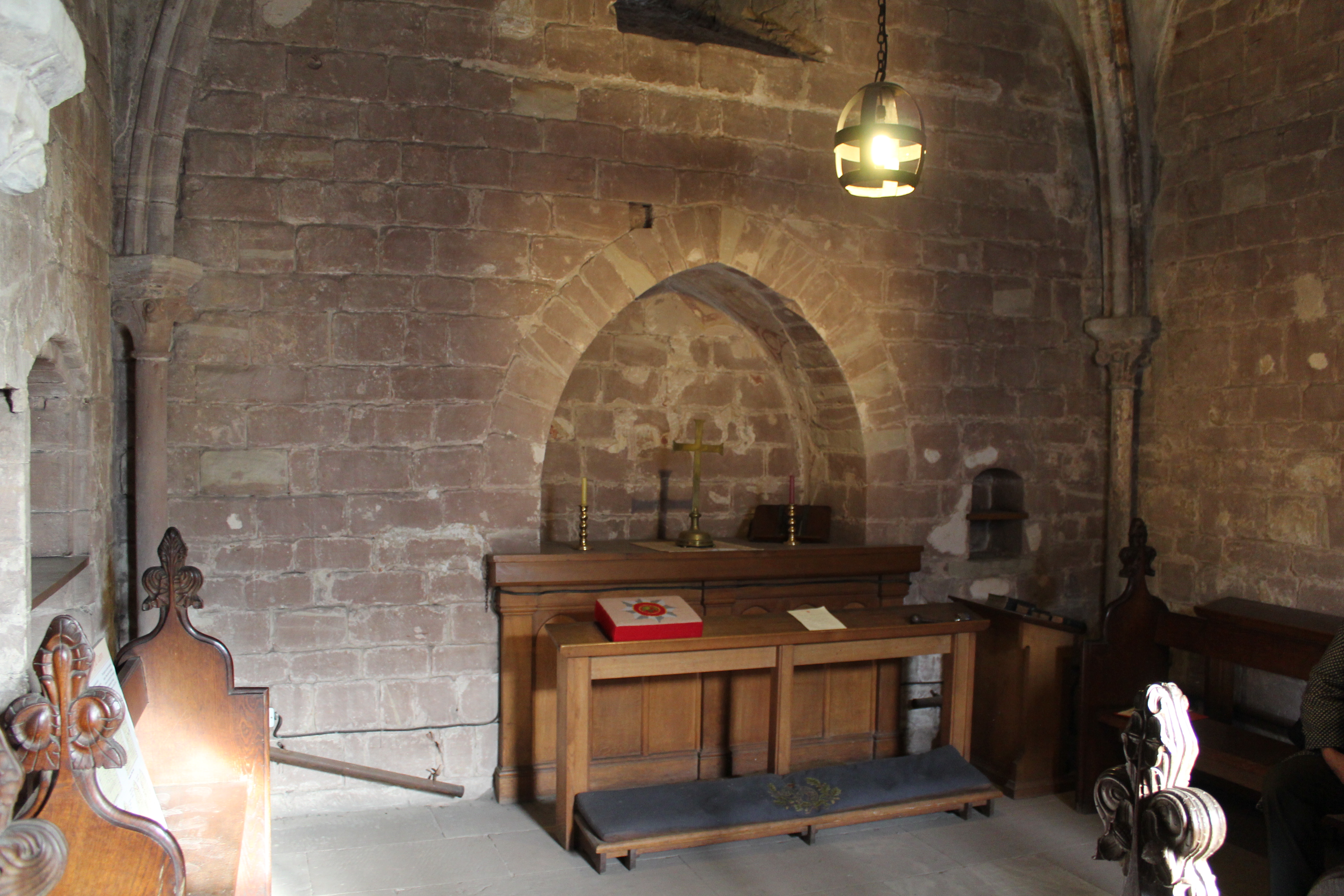 CBA North-west Autumn meeting: tour round Chester Castle.

The chapel of St Mary ad Castro within the Agricola Tower.