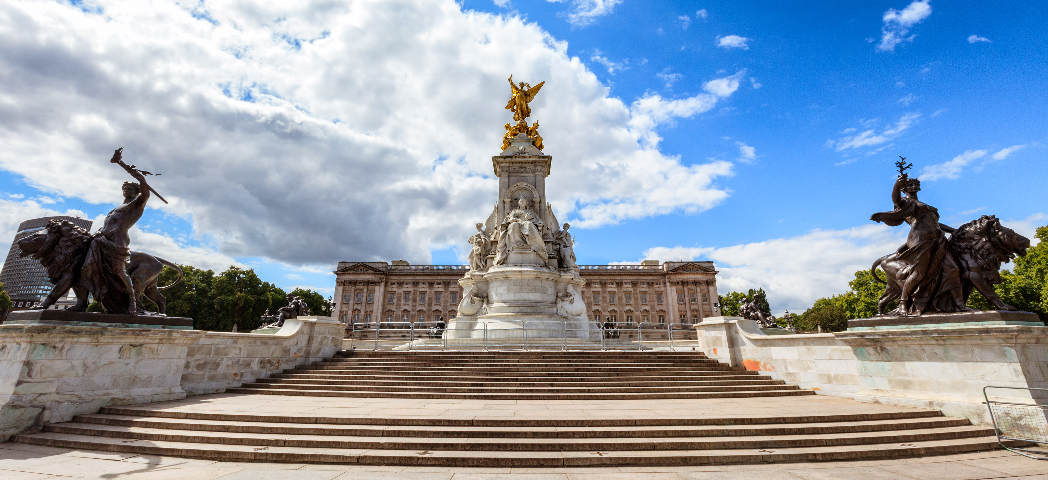 The Victoria Memorial outside Buckingham Palace, London