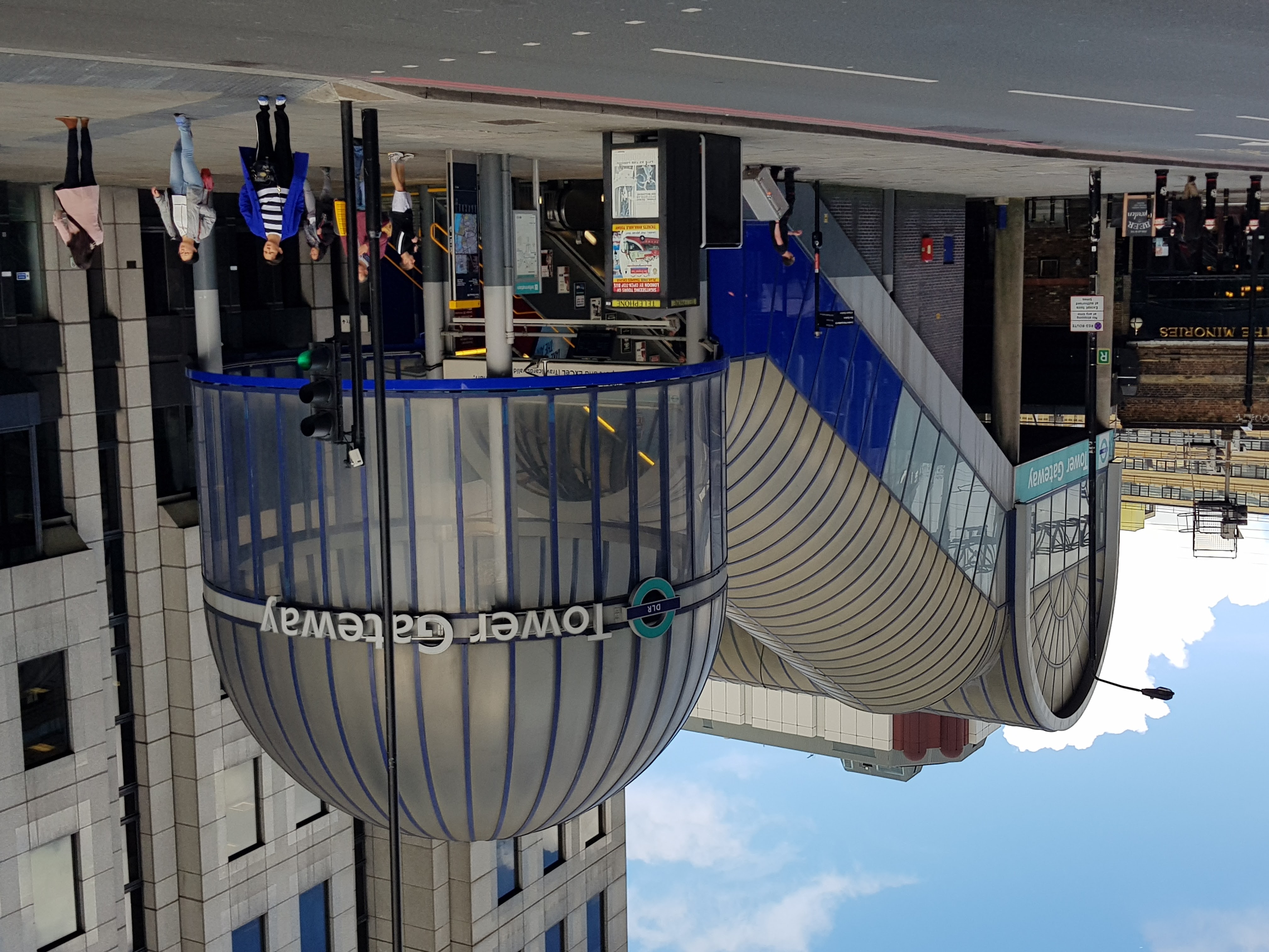 Tower Gateway DLR station, London