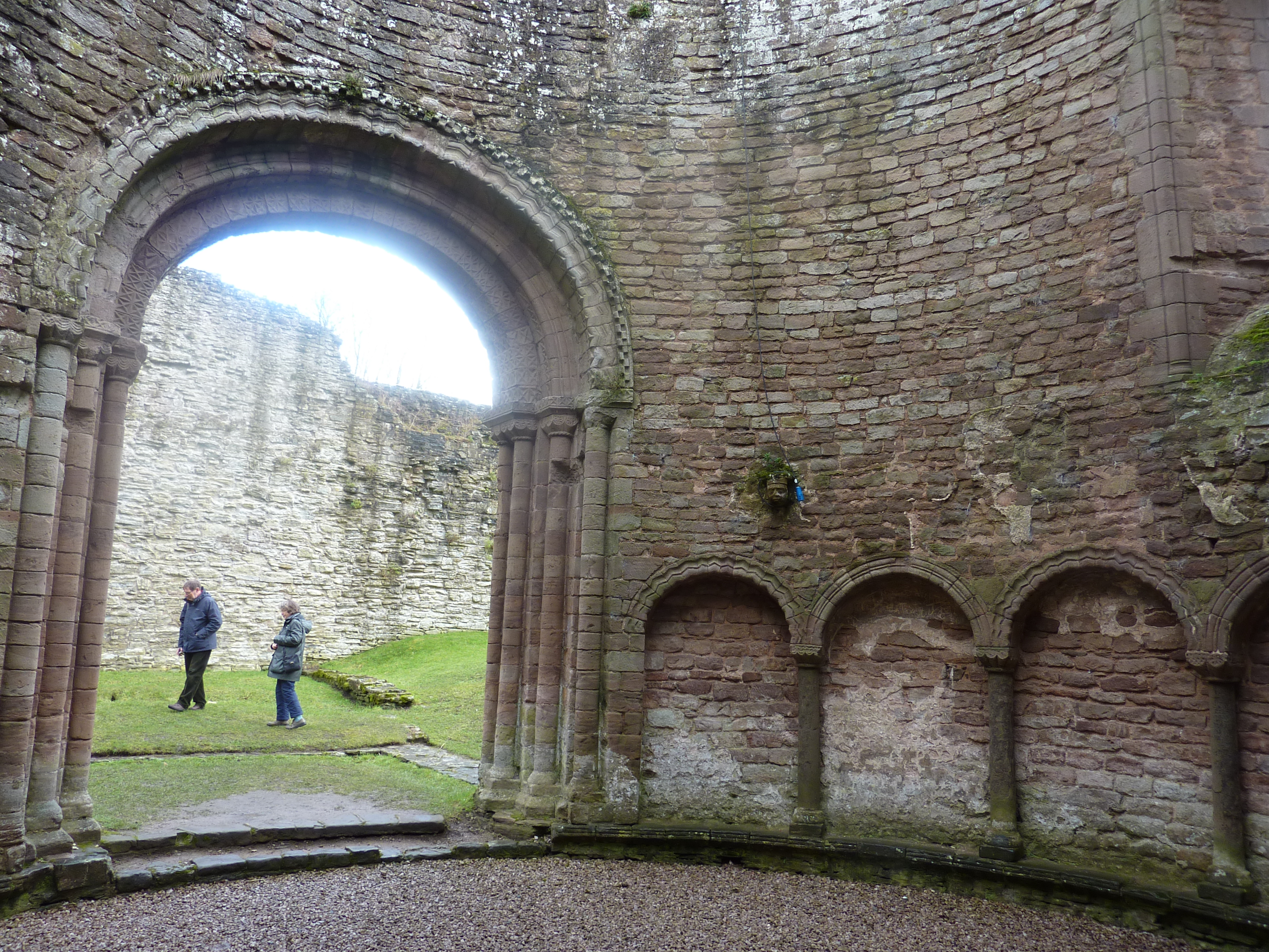 Ludlow Castle, the interior of the chapel