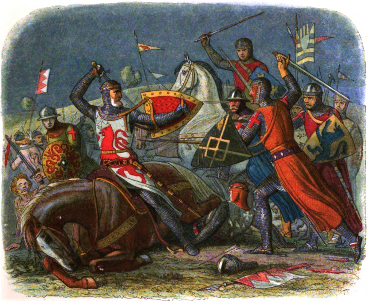 Simon de Montfort, 6th Earl of Leicester, rebel to Henry III's reign, dies in the Battle of Evesham.