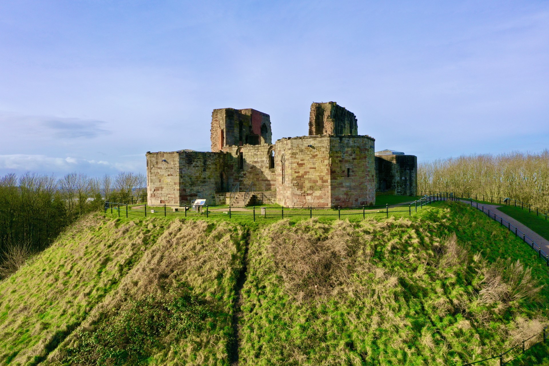 Stafford Castle, Autumn 2020