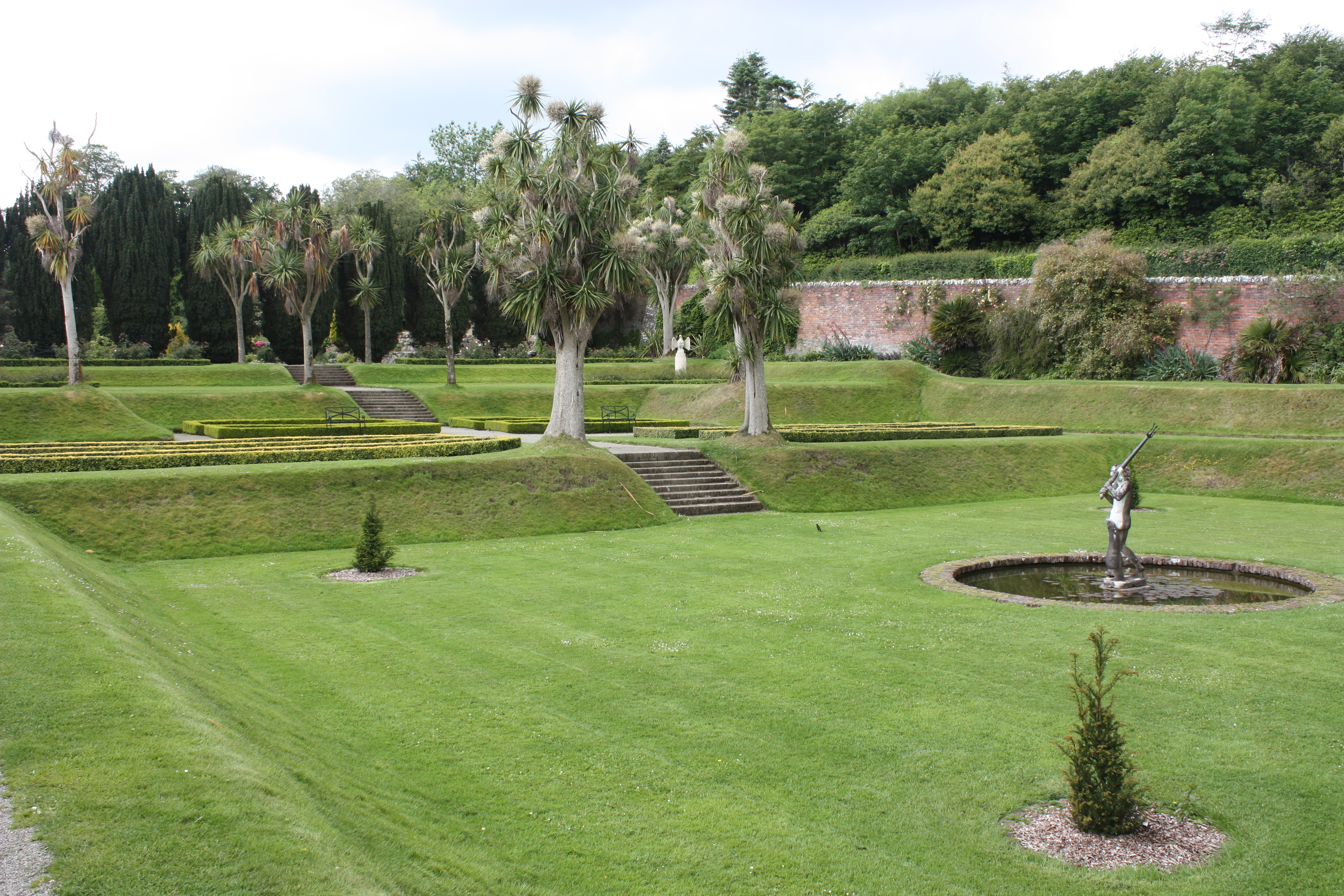Walled Garden, Castle Ward, Strangford, County Down, Northern Ireland, June 2011