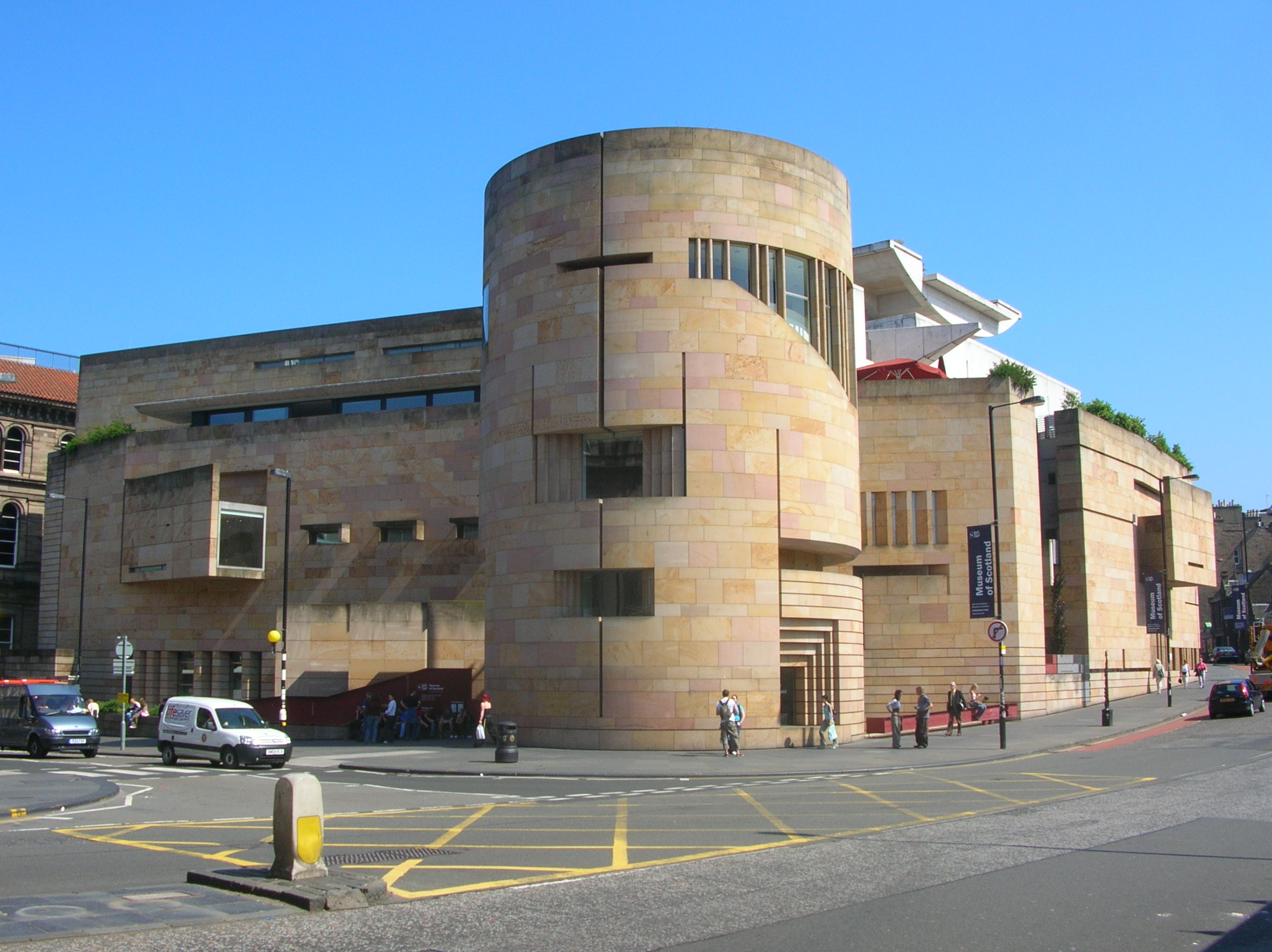 The Museum of Scotland in Edinburgh.