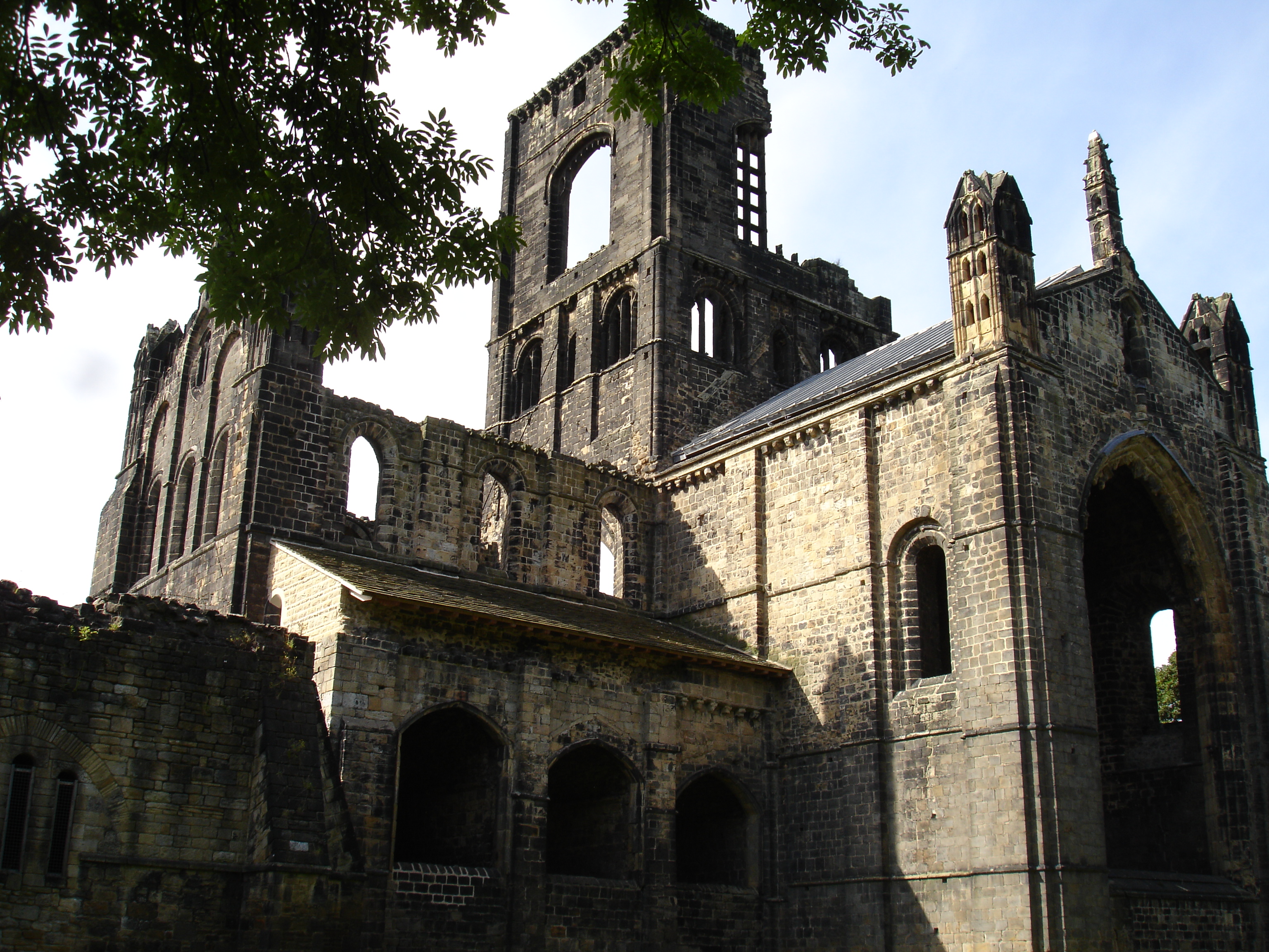 Photograph of Kirkstall Abbey, Leeds, West Yorkshire, England