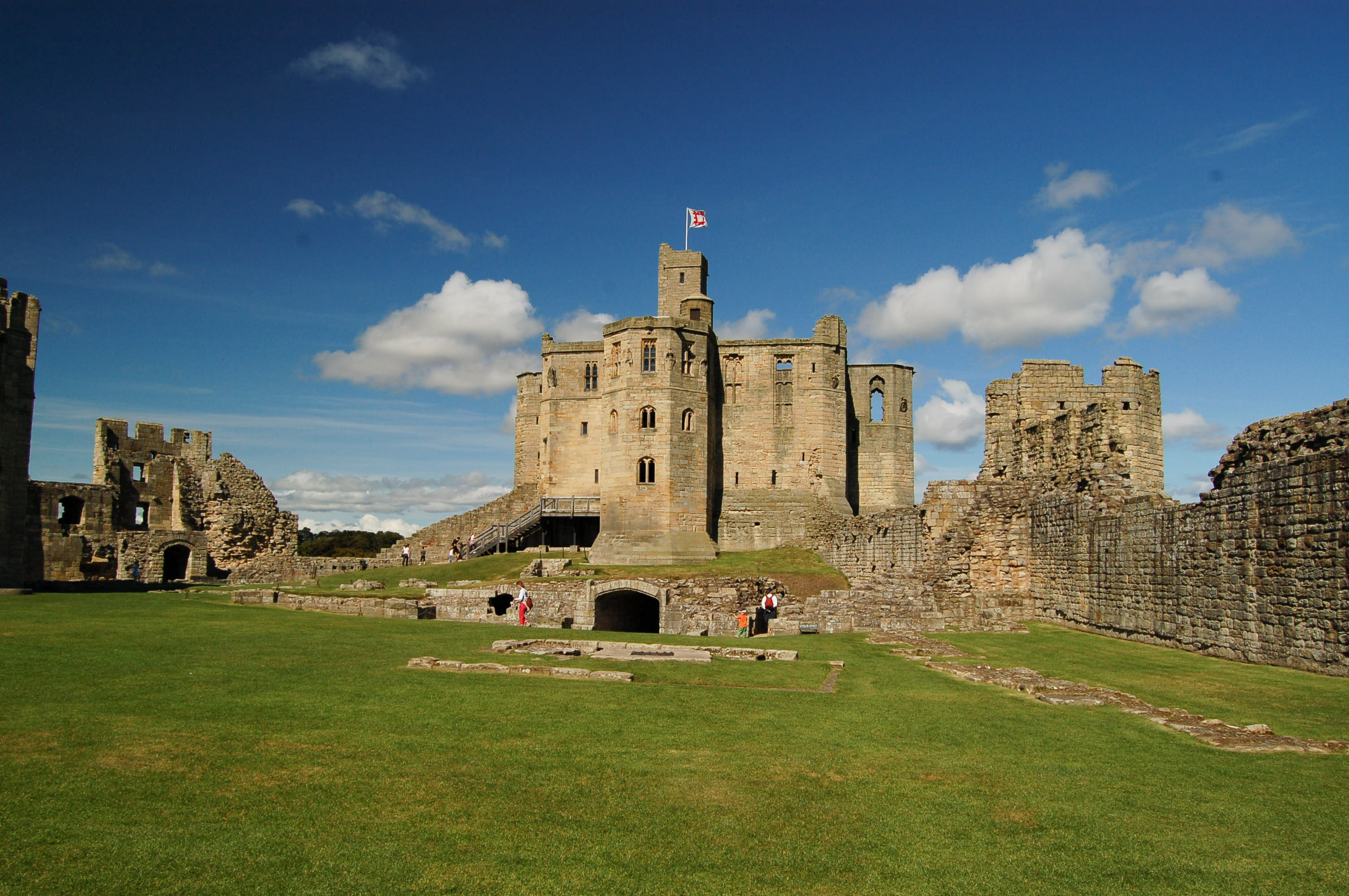 Warkworth Castle, 2007.