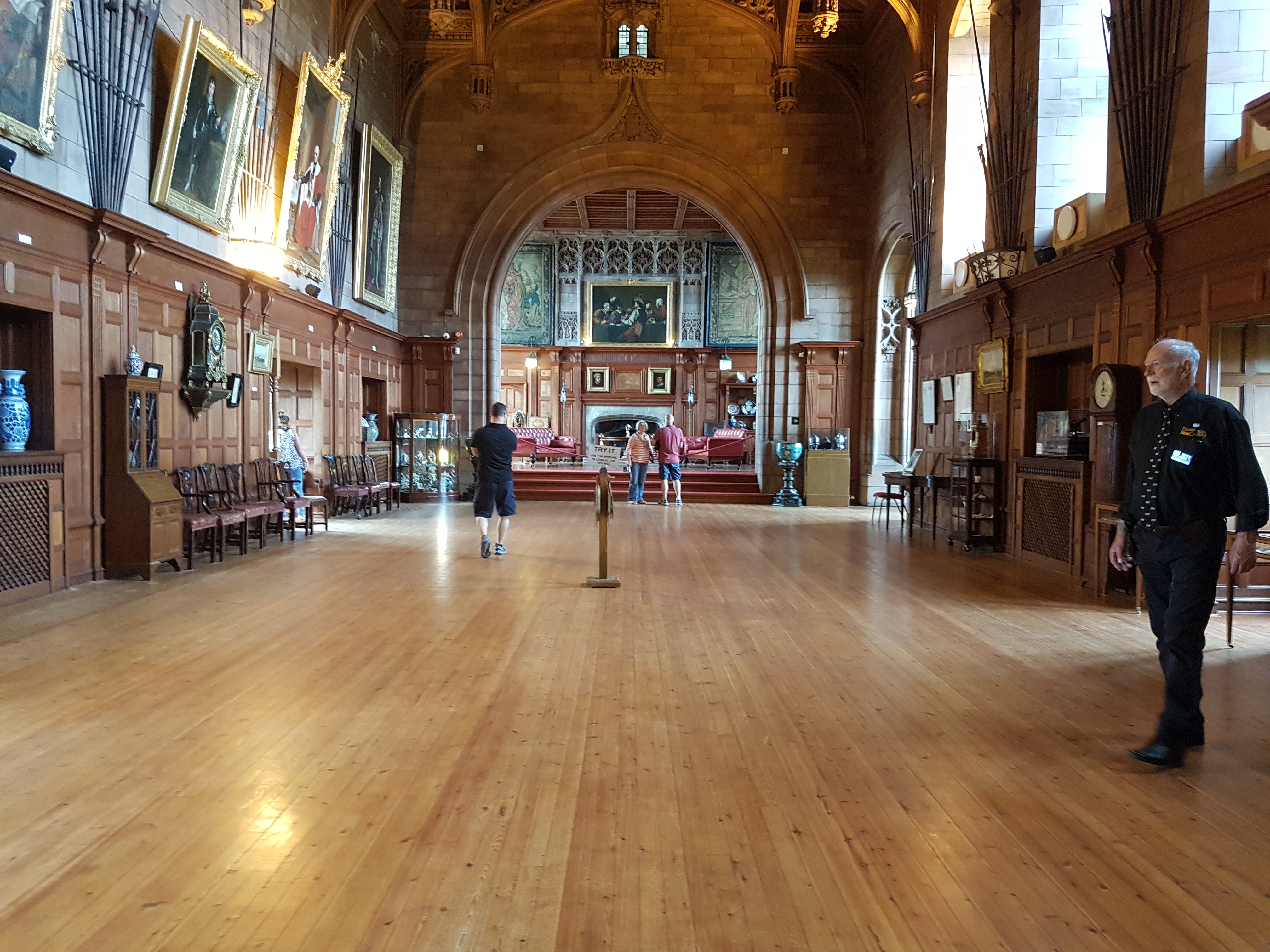 State Rooms of Bamburgh Castle, Bamburgh, Northumberland