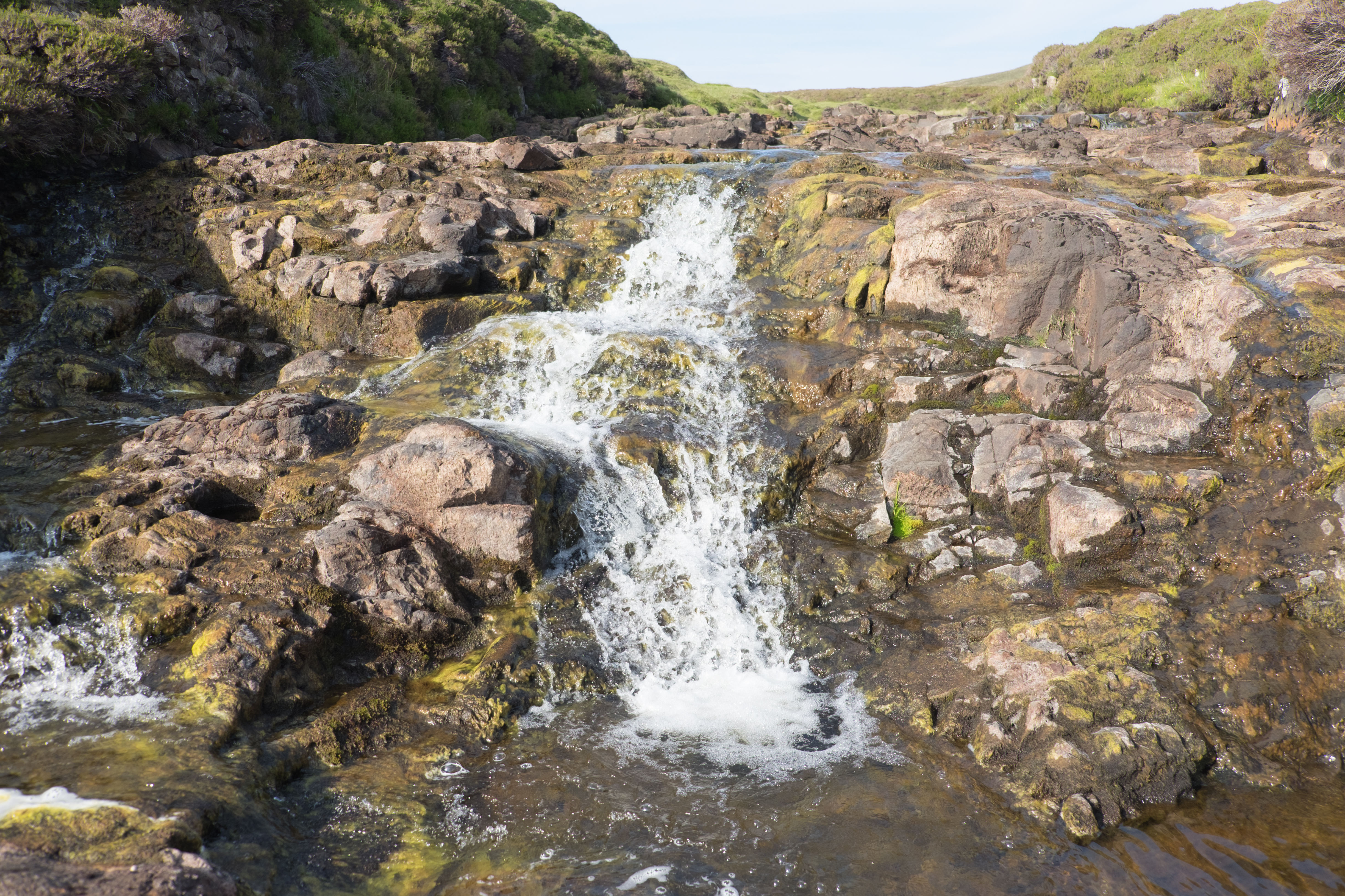 Waterfall on the River Rha, Isle of Skye
