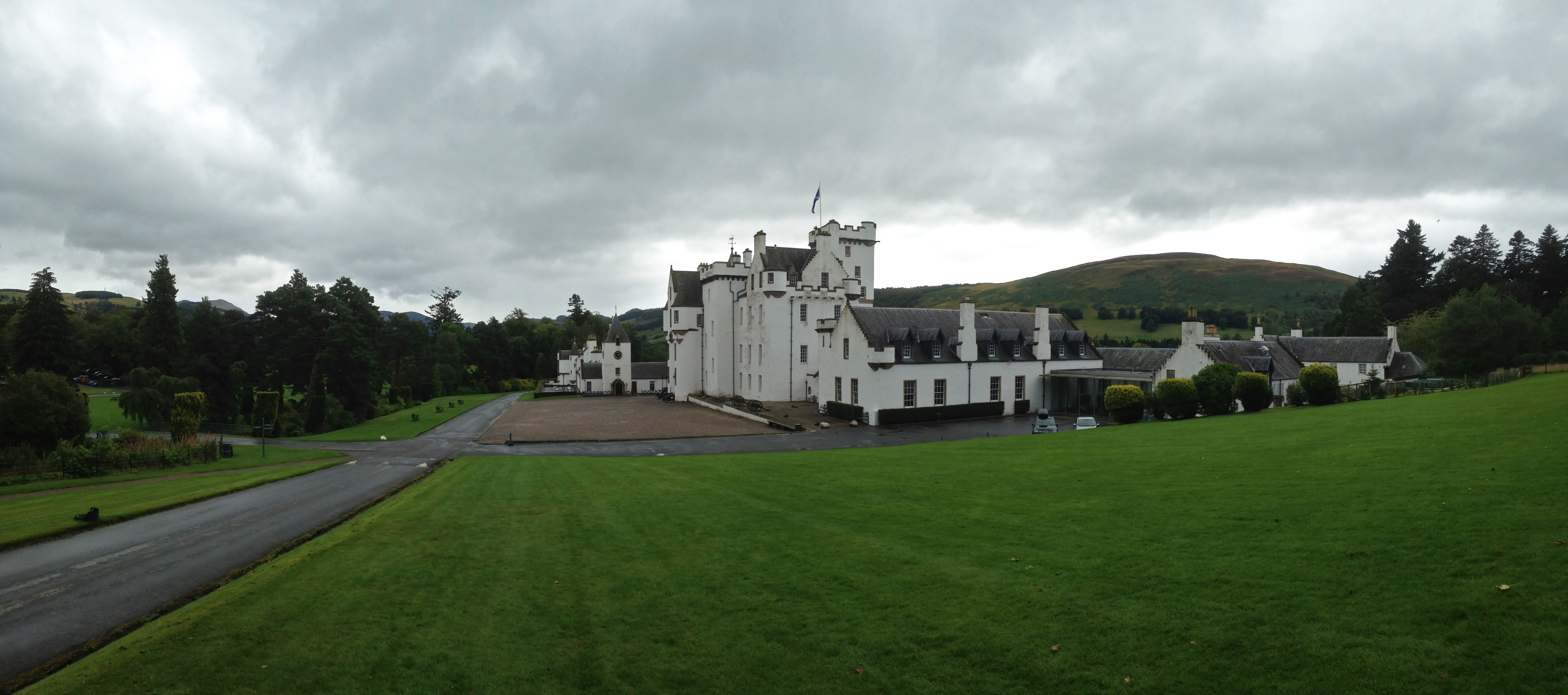 Blair Castle panoramic view