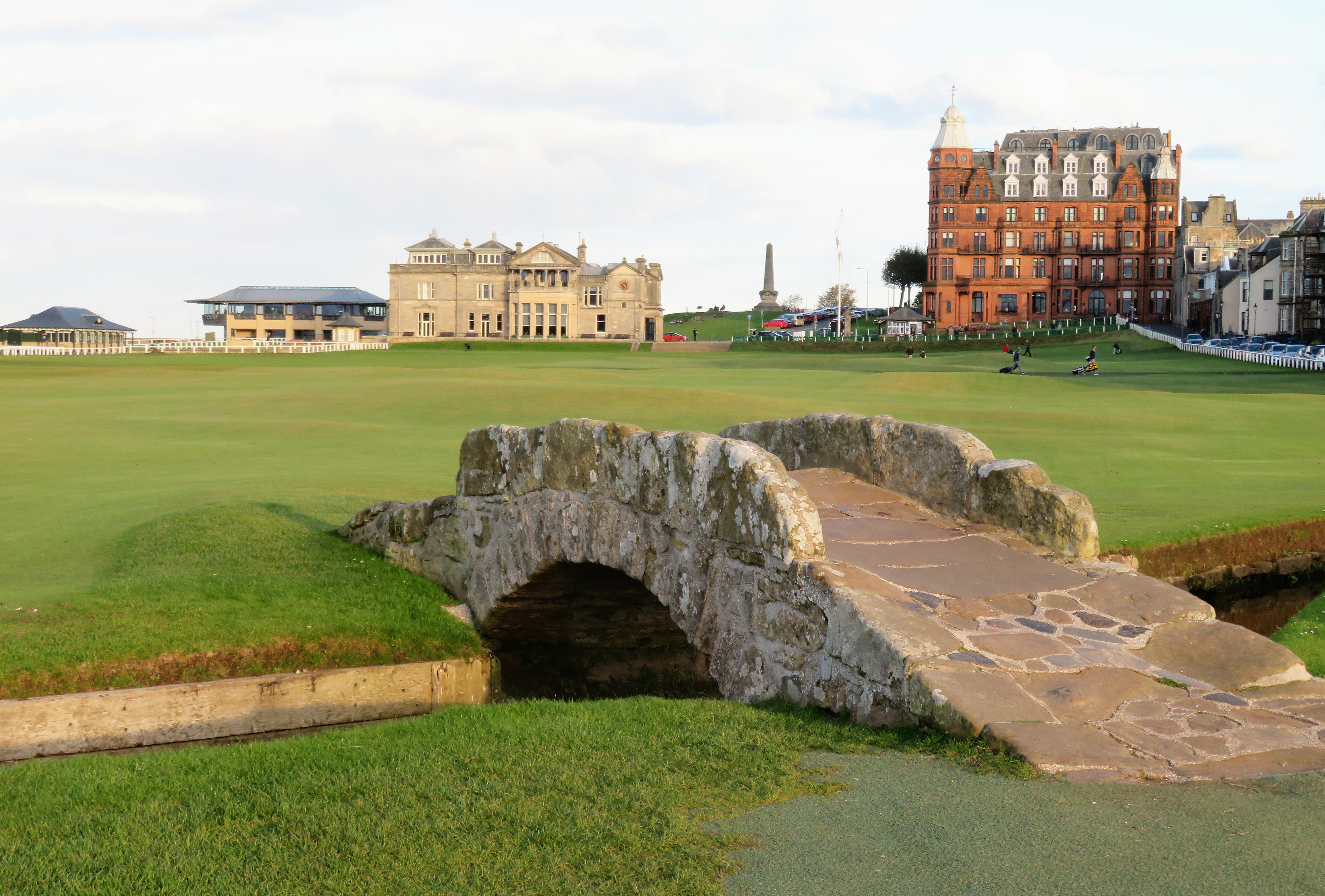 Bridge over the burn, St Andrews Old Course