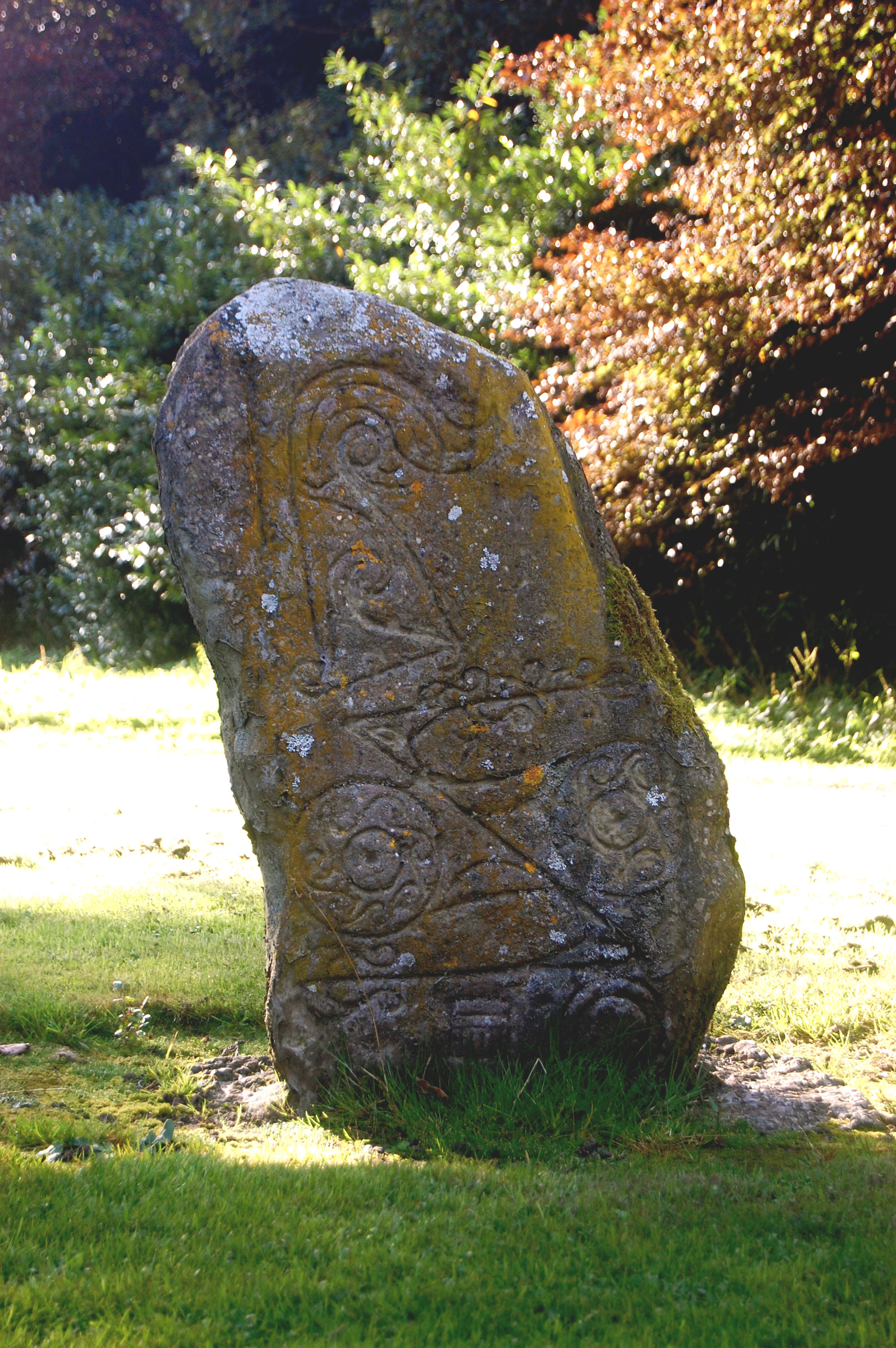 Replica of the Dunnichen stone