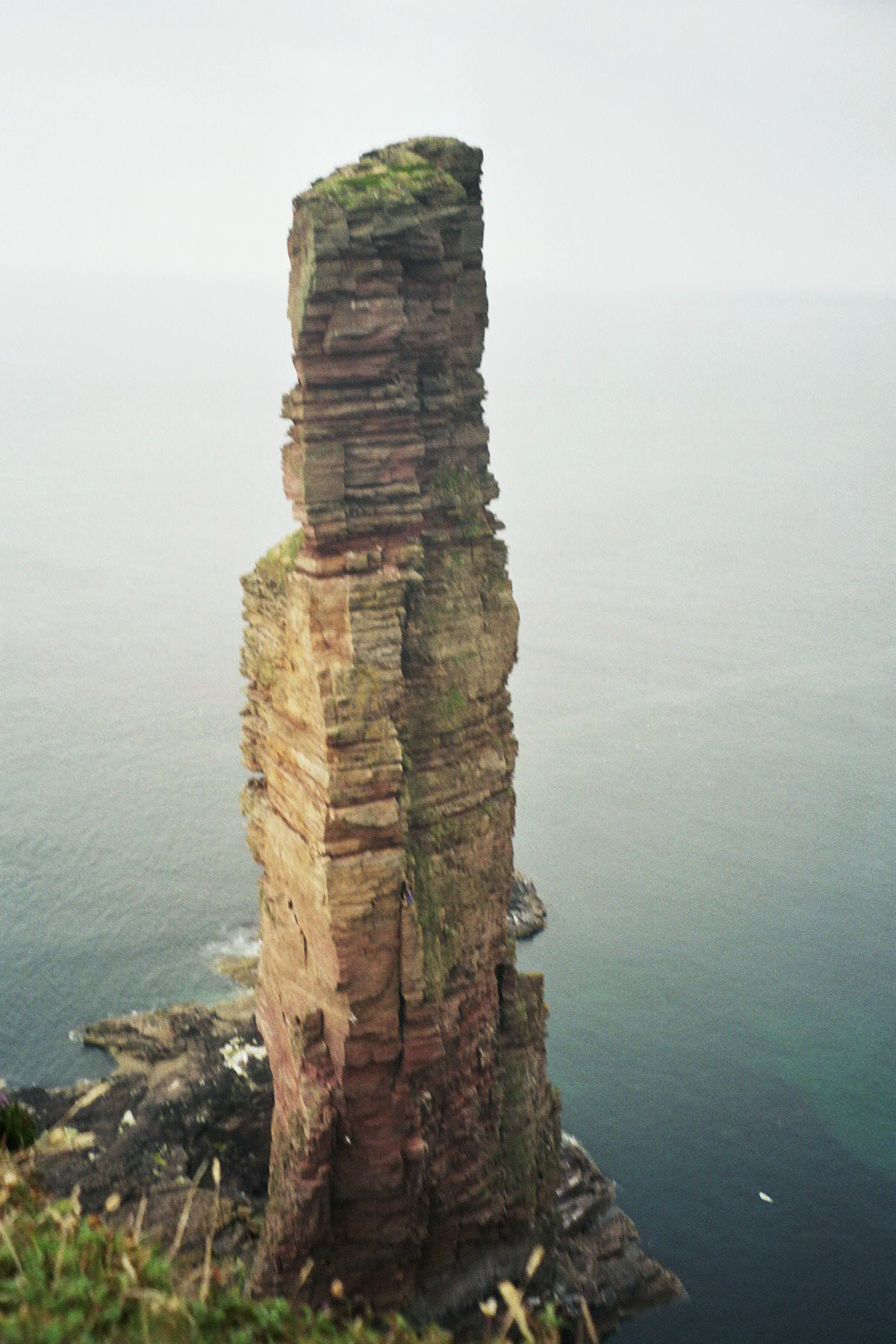 The Old Man of Hoy at the Island Hoy (Orkney).