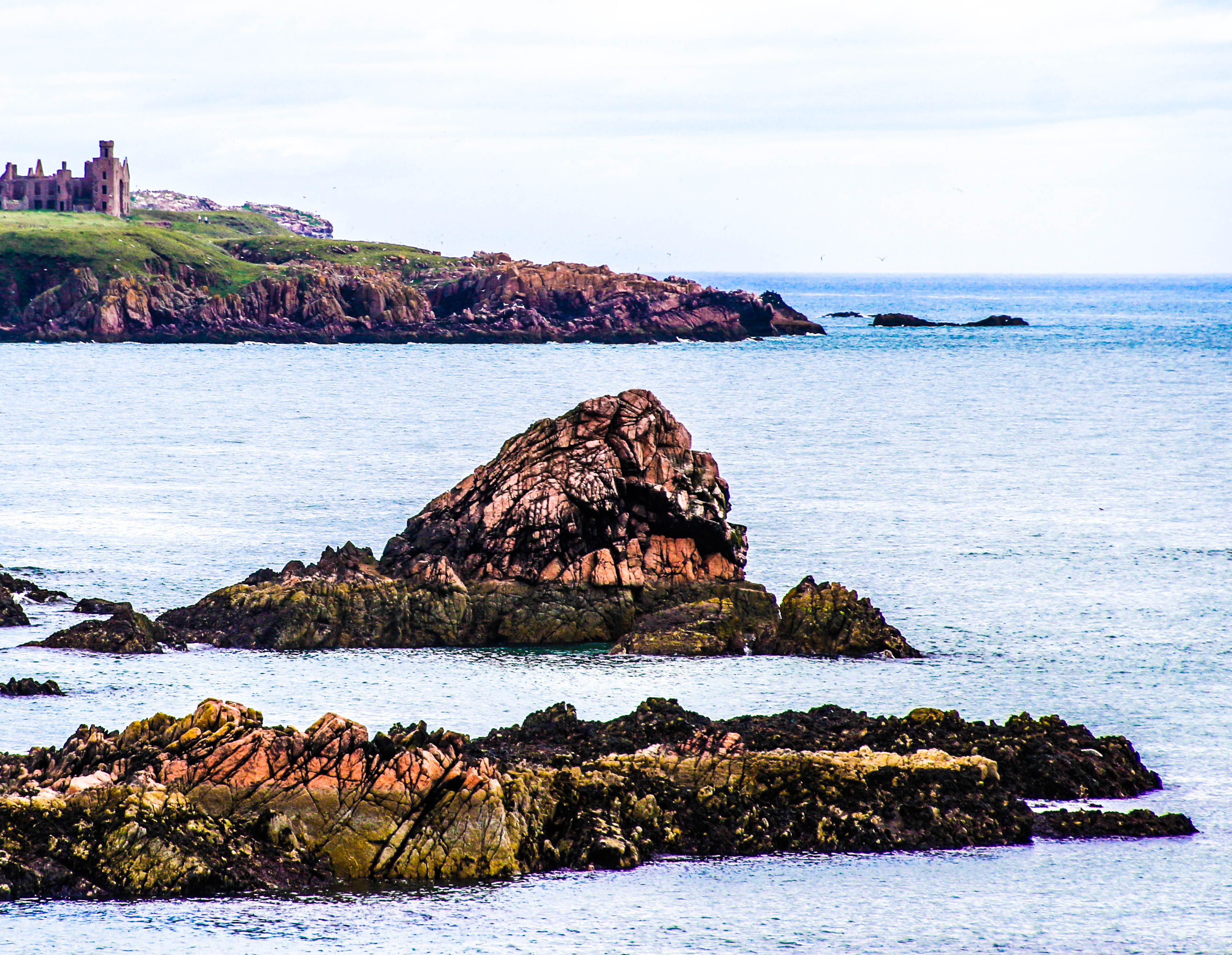Slains Castle has been linked with Bram Stoker's novel Dracula.