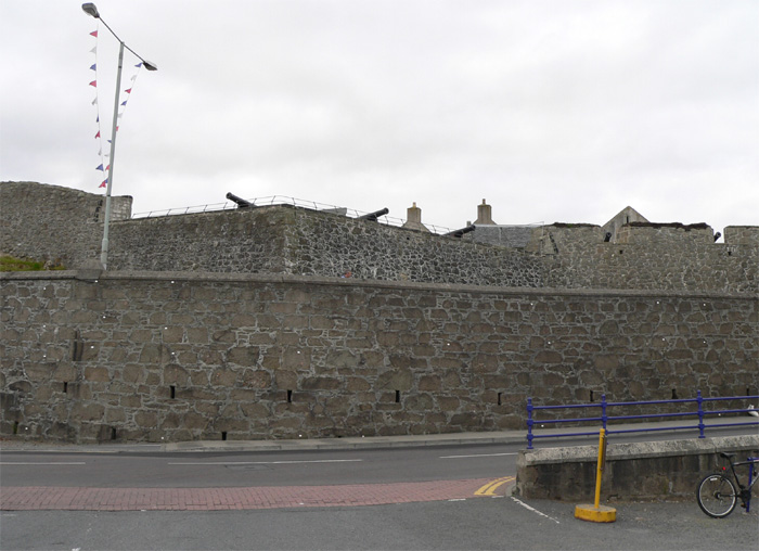 Fort Charlotte, Lerwick, Shetland, Scotland - from Commercial Street