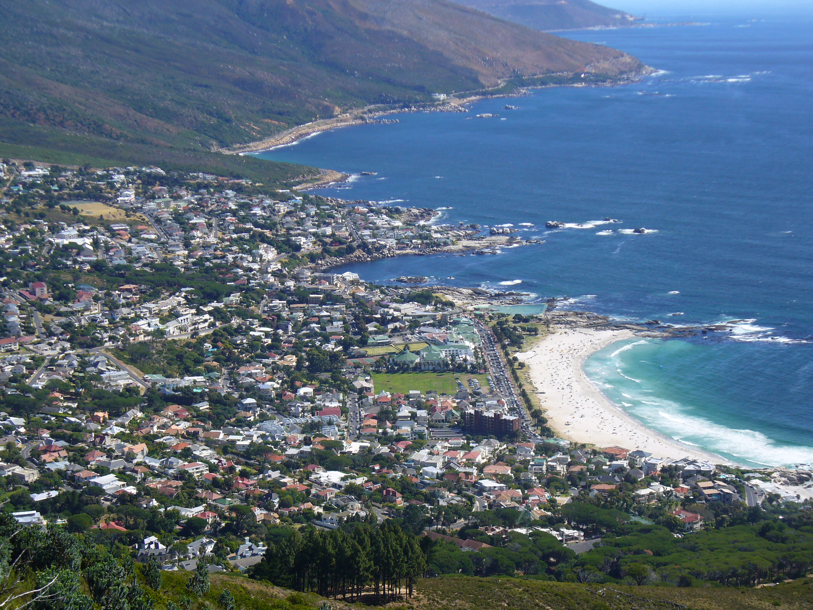 Camps Bay, Cape Town, from Lion's Head