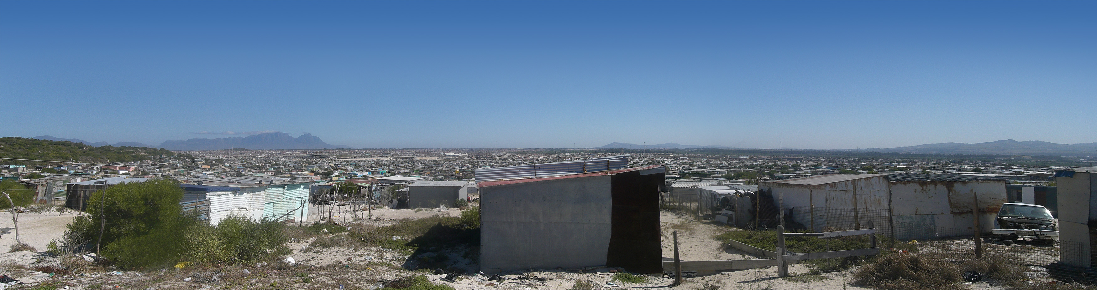 Khayelitsha township in the Cape Flats