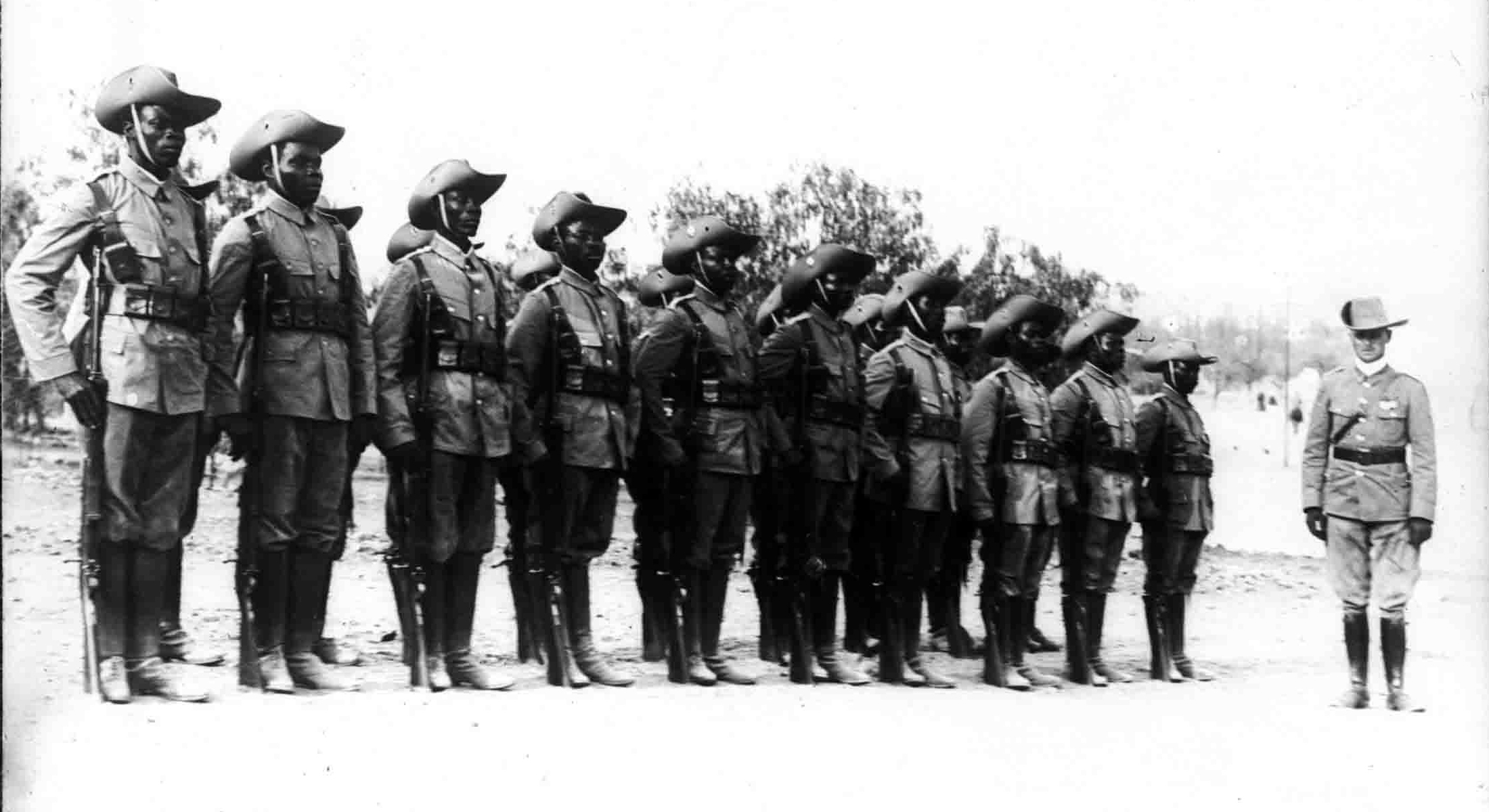 Cameroon-Company in German Southwest Africa during the World War I