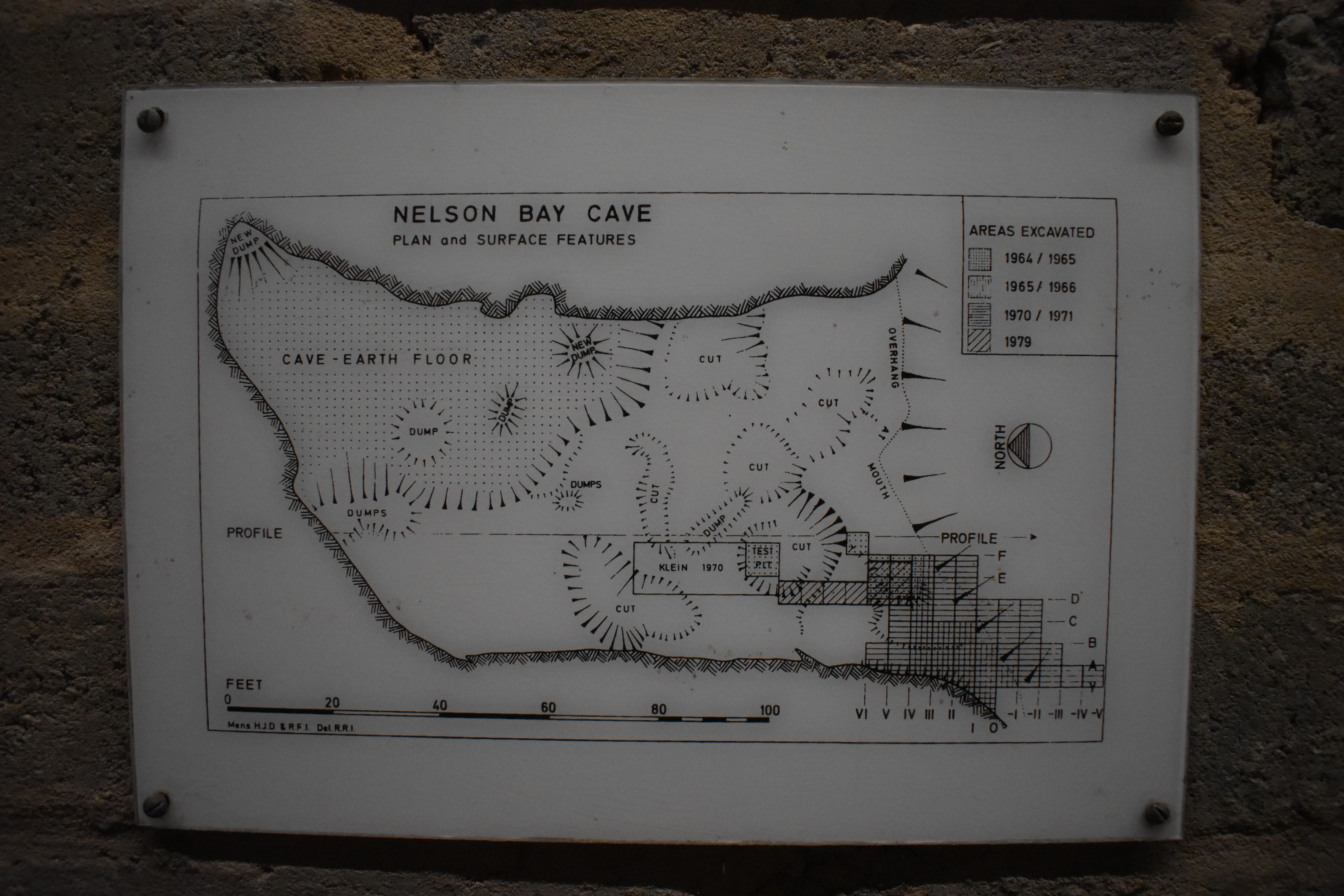 Nelson Bay Cave Floor Plan