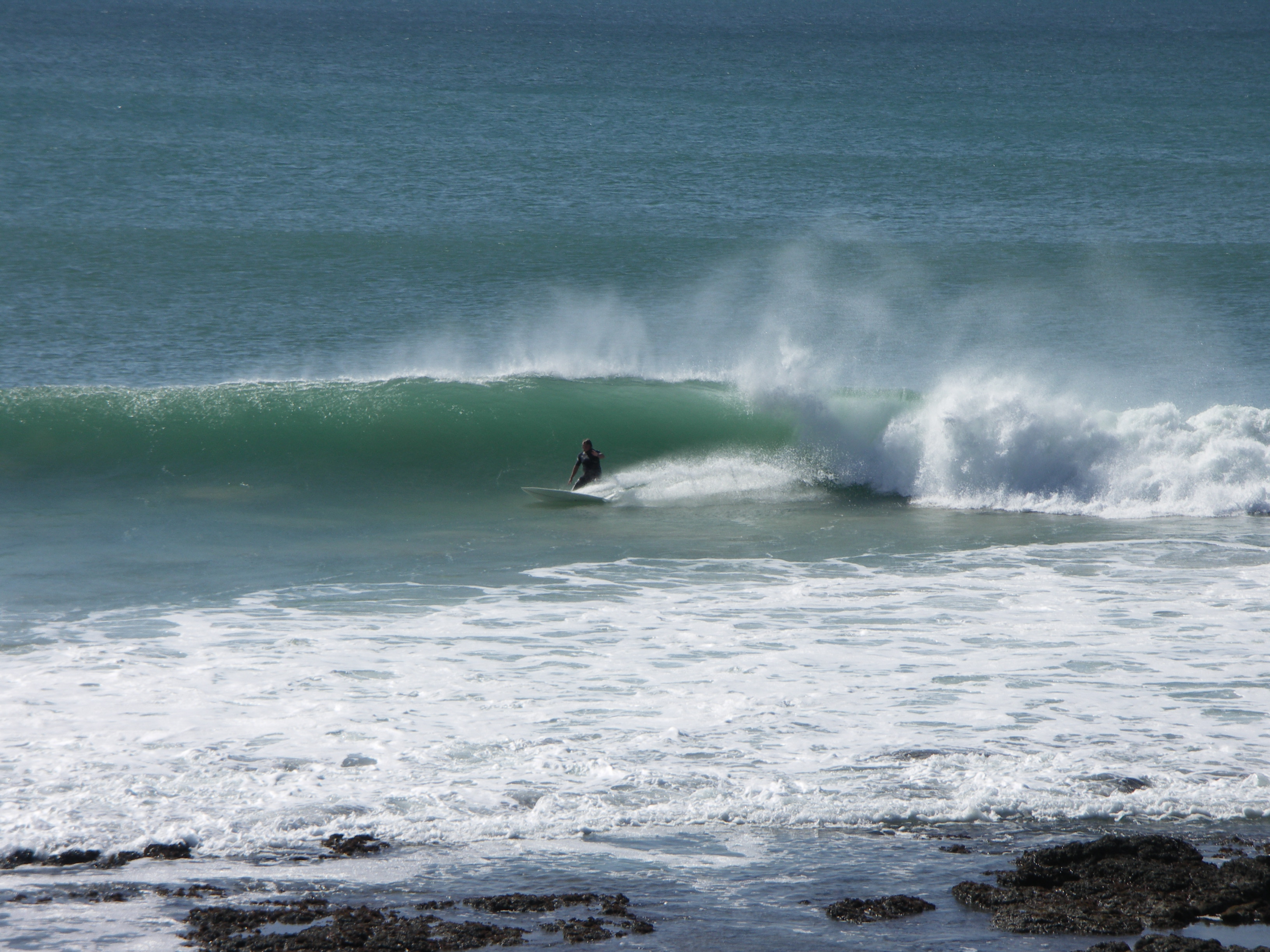 Surfing at Supertubes in Jeffreys Bay, Eastern Cape, South Africa
