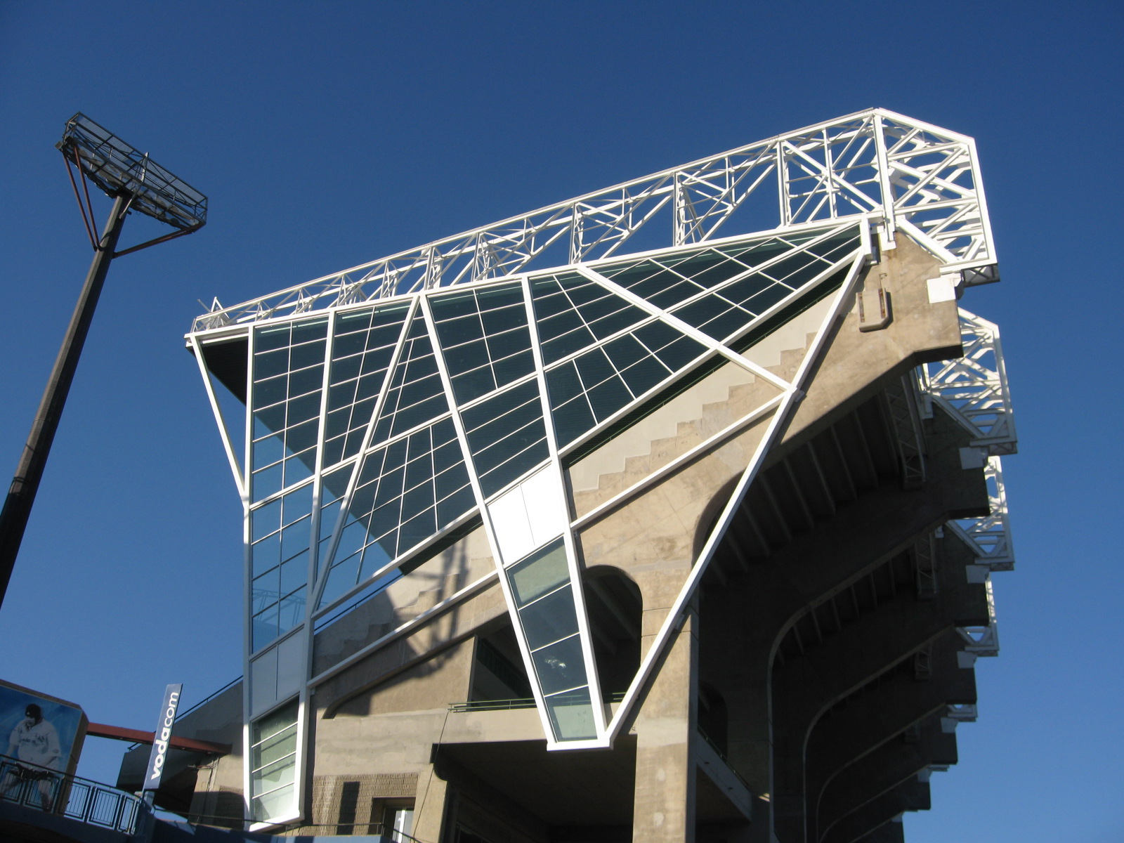Part of the new Free State Stadium used during Fifa 2010 World Cup