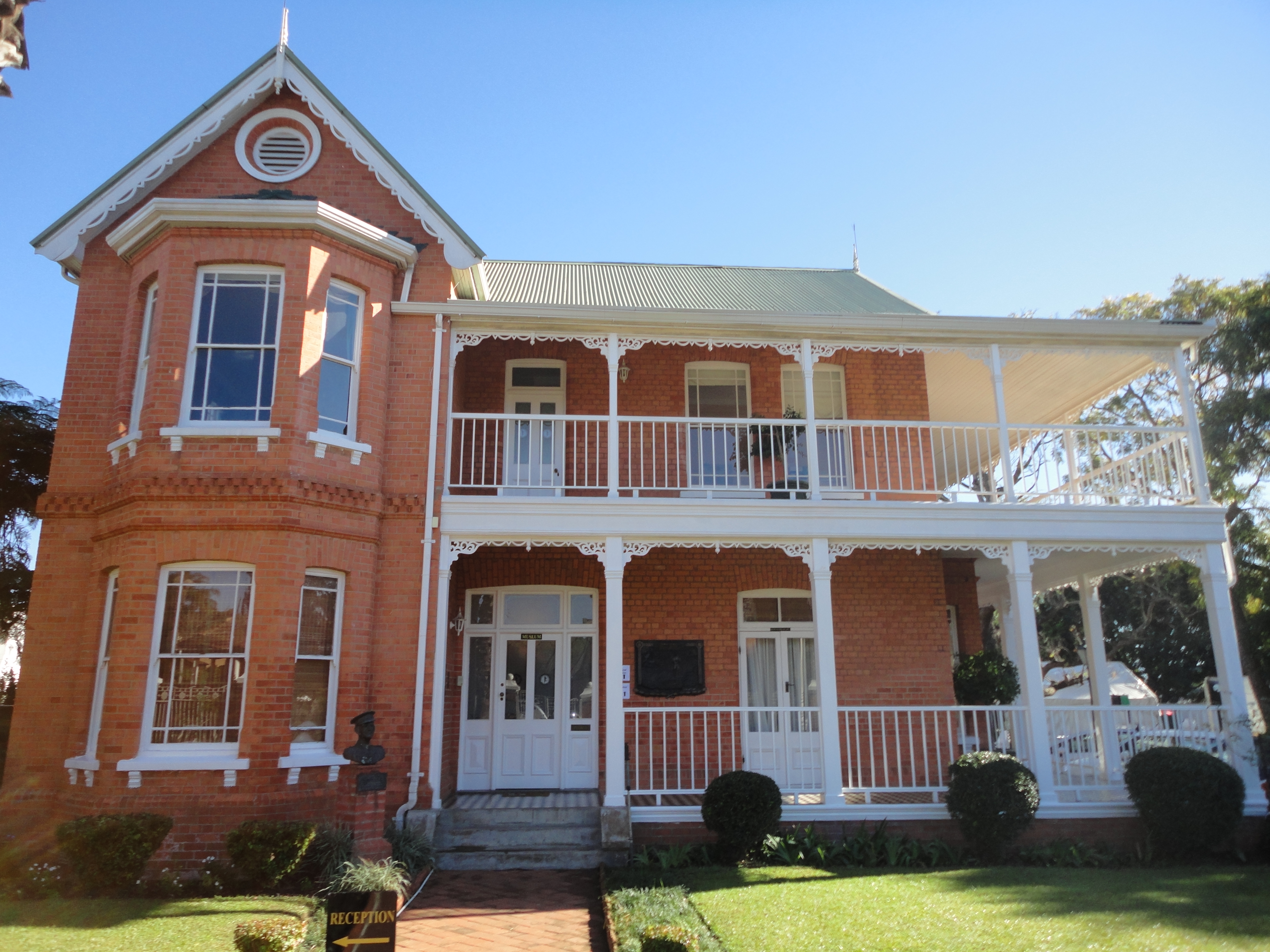 Comrades House in Pietermaritzburg, the administrative centre of the Comrades marathon. The architect who redesigned the building was Wynand Claassen, former Springbok rugby captain, who also completed this ultra-marathon 10 times.