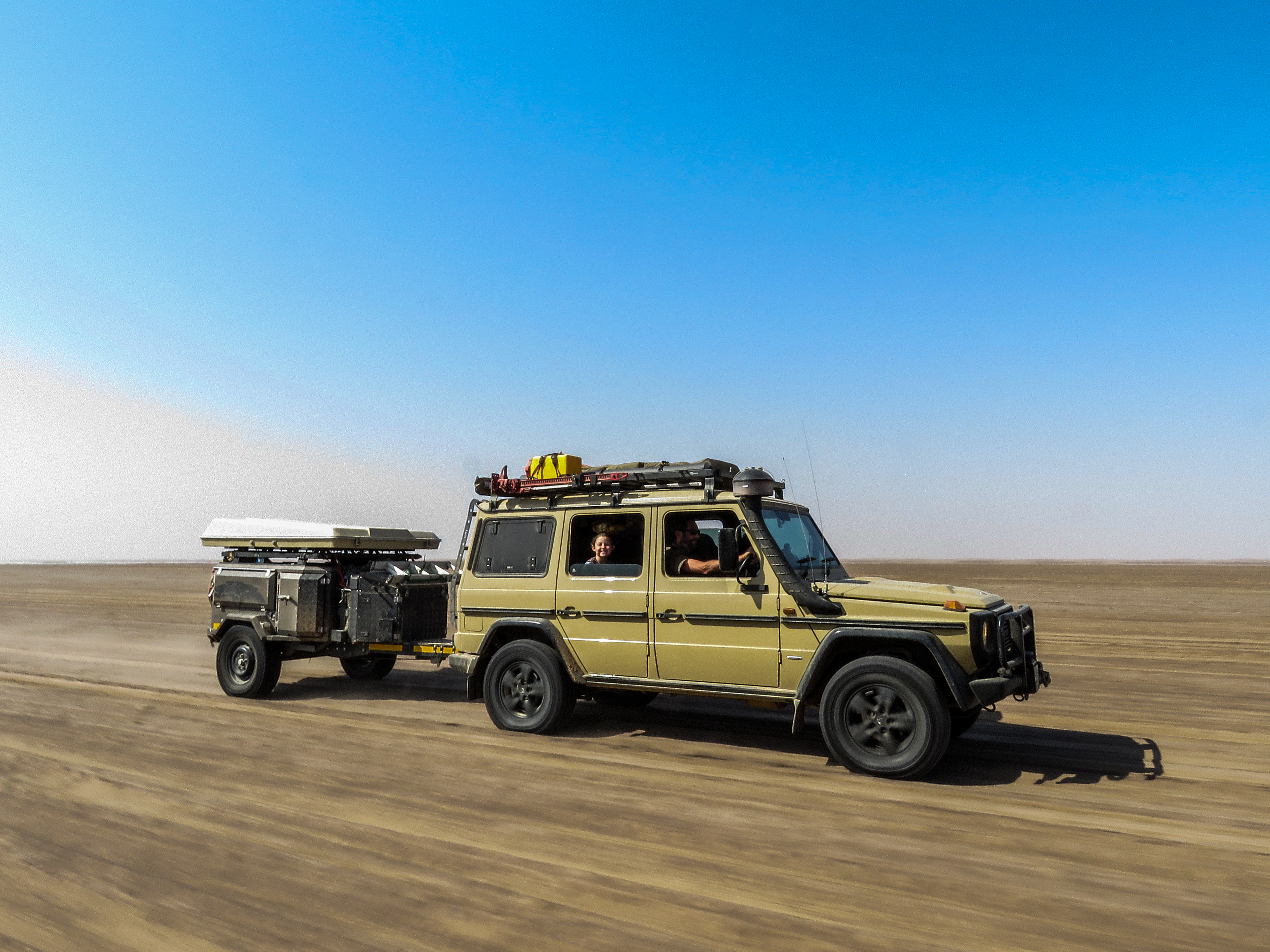 Bakkies the national park in Angola