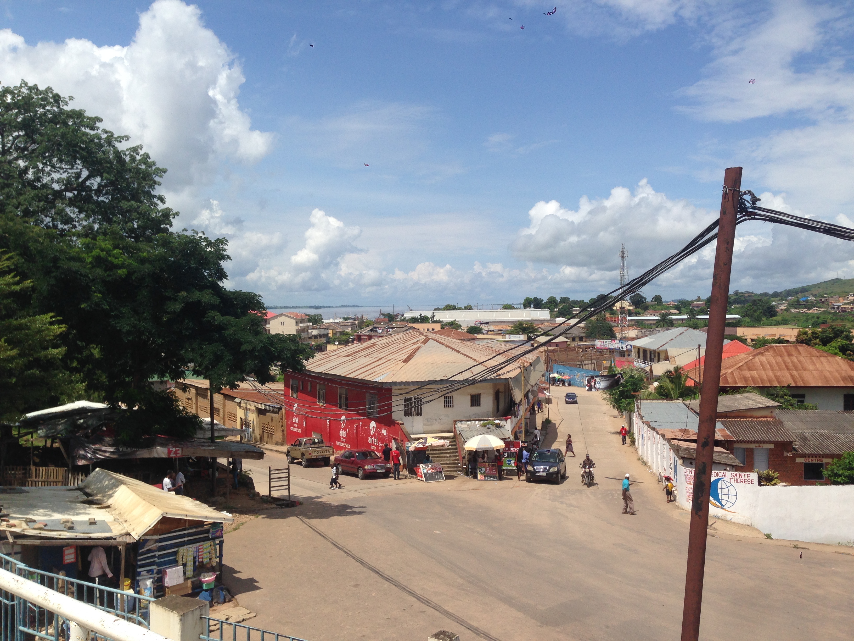 View from Kathedralhill to Congo River