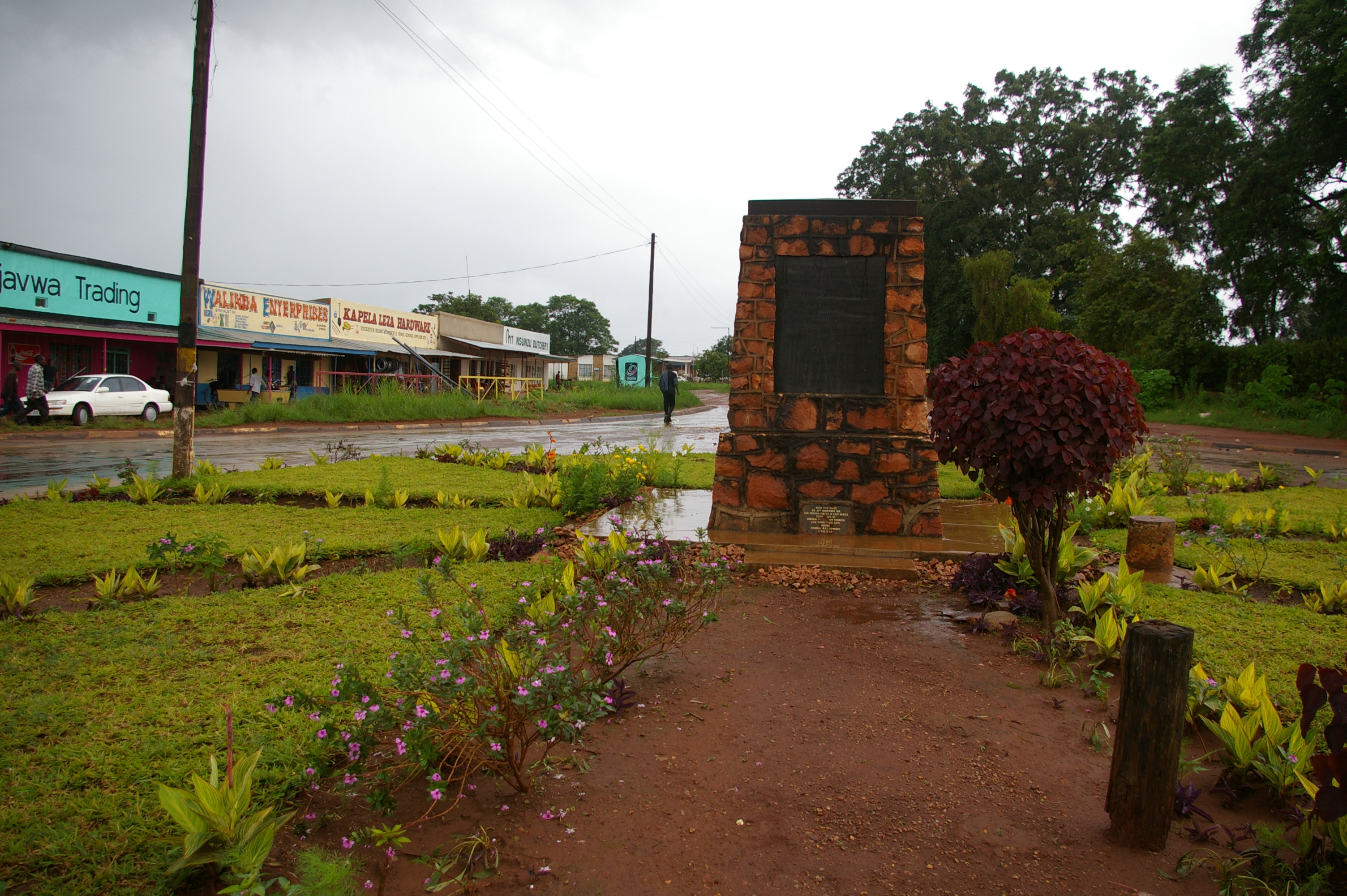 Mbala War Memorial 1918