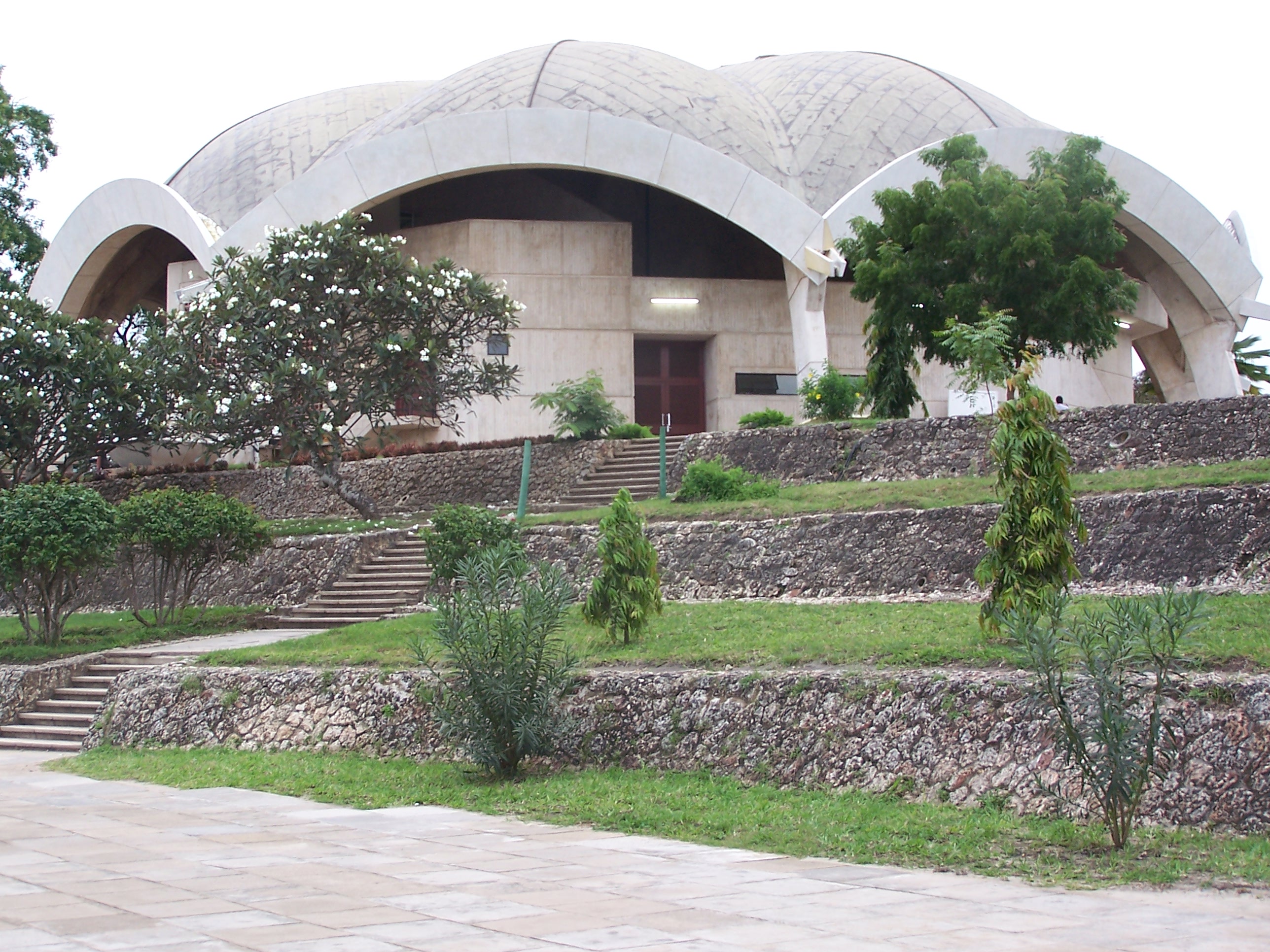 Nkrumah Hall at the University of Dar es Salaam in Dar es Salaam, Tanzania. 
Picture by Alexander Landfair(kwmame of ghana)