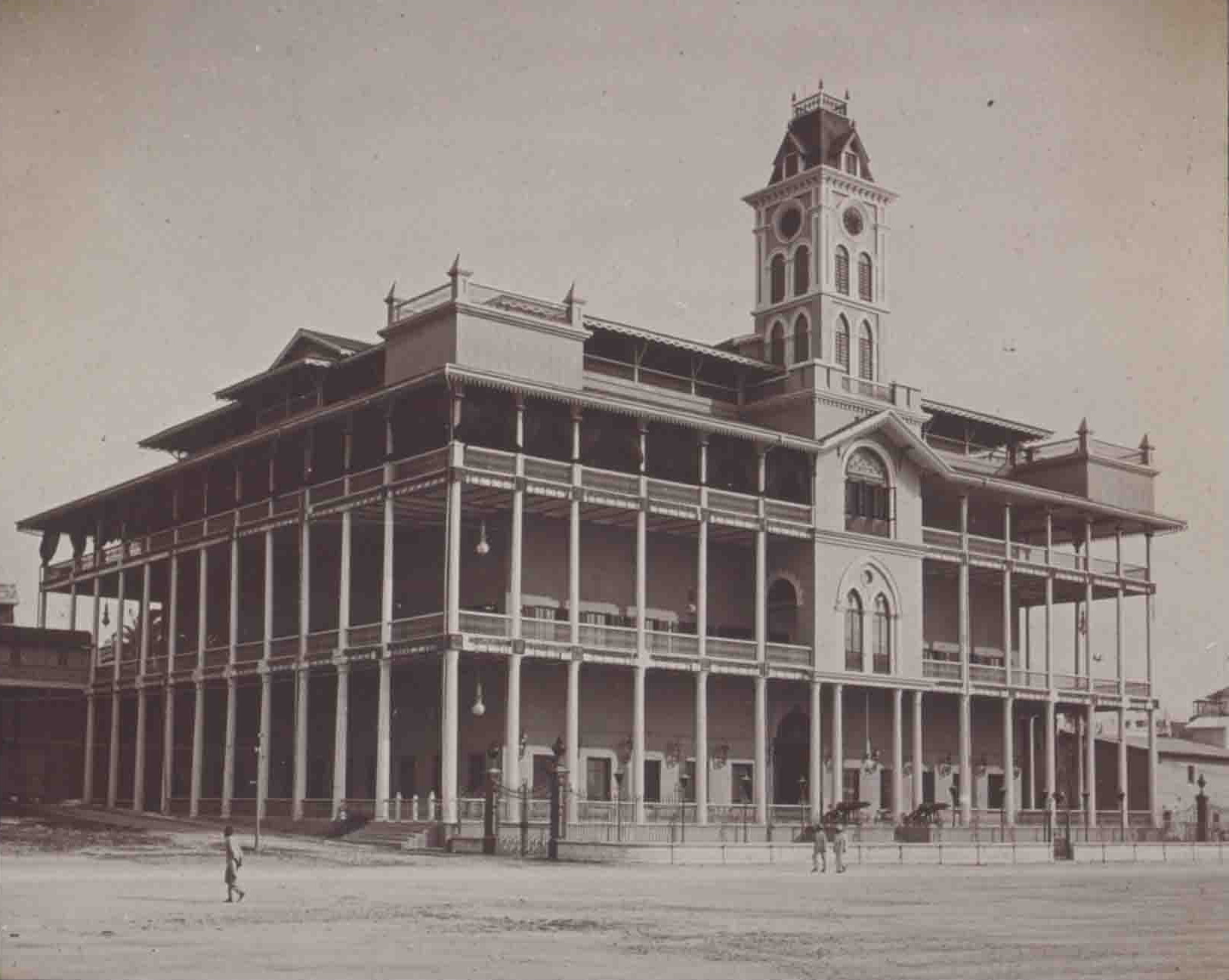 Beit al Ajaib (House of Wonders) — in Stone Town, Category:Zanzibar City (1907).