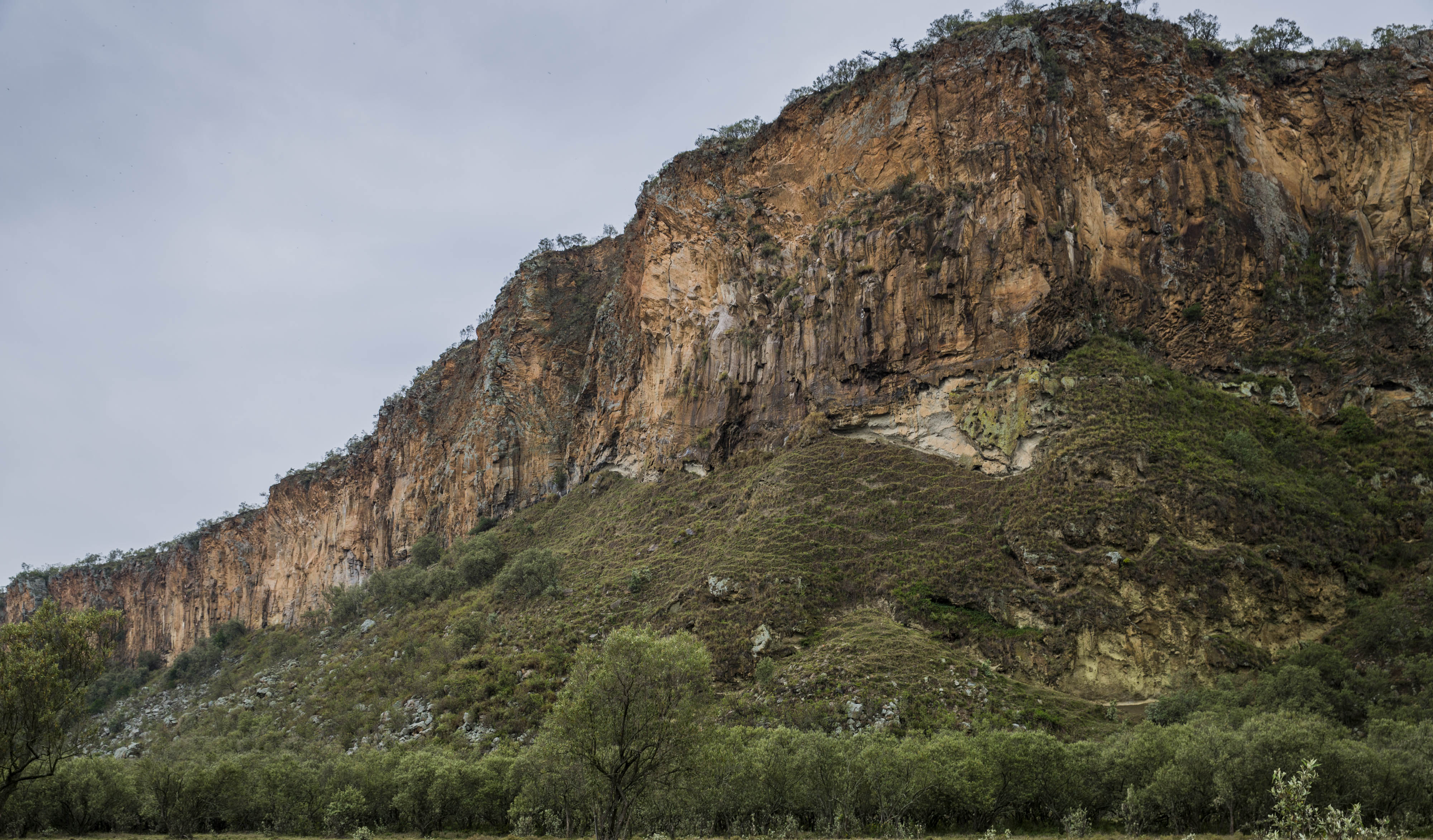 Hell's Gate National Park, Naivasha, Kenya. 
Do you remember the film The Lion King? 

The main setting of the 1994 film The Lion King is heavily modelled after the park, where several lead crew members went to study and gain an appreciation of the environment for the film.