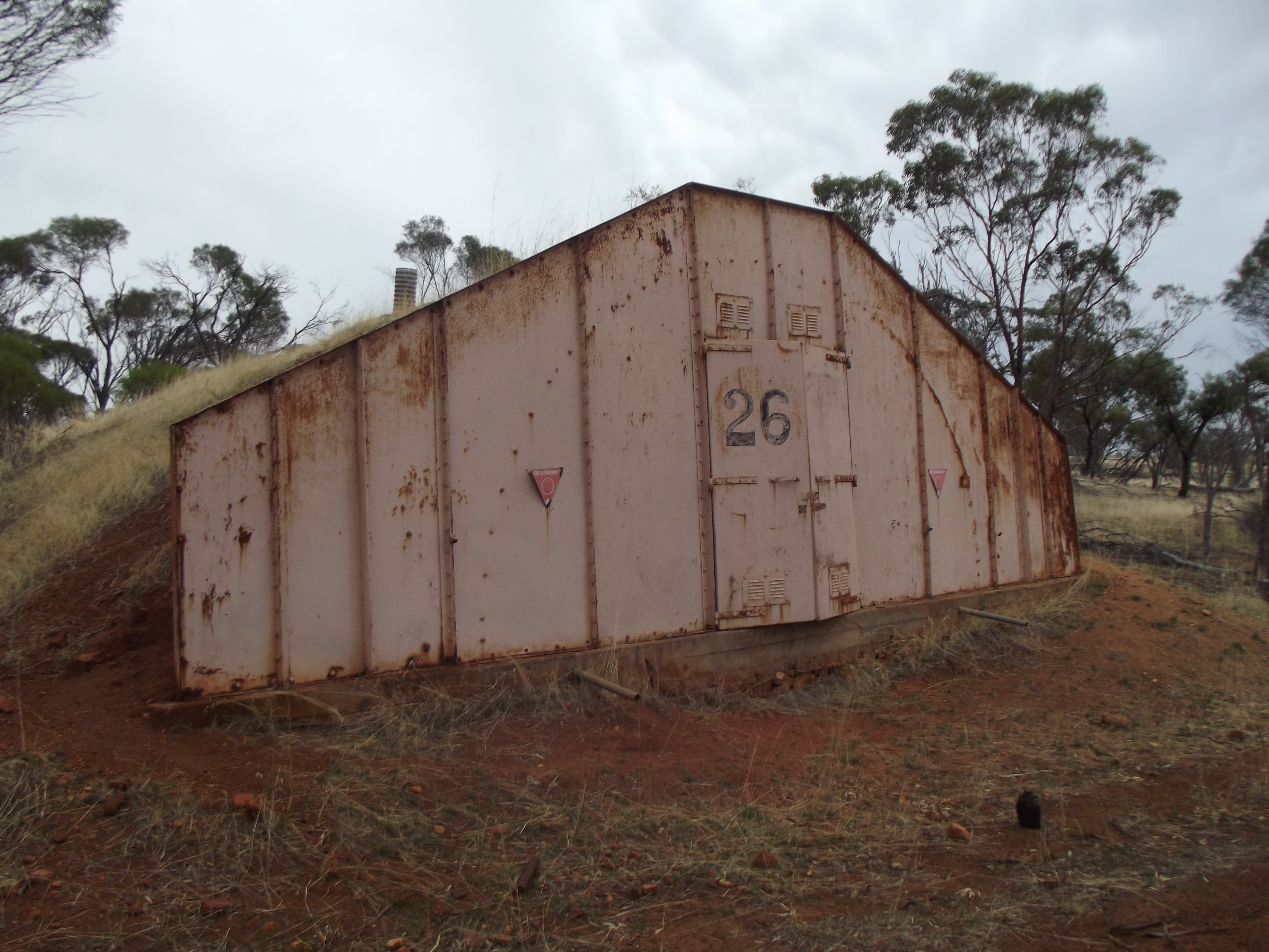 Ammunition Bunker No.26, US Navy 7NAD, Springhill, WA