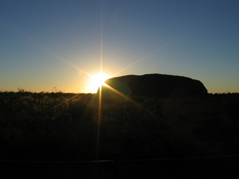 Uluru at sunrise. Taken in January 05 by myself.