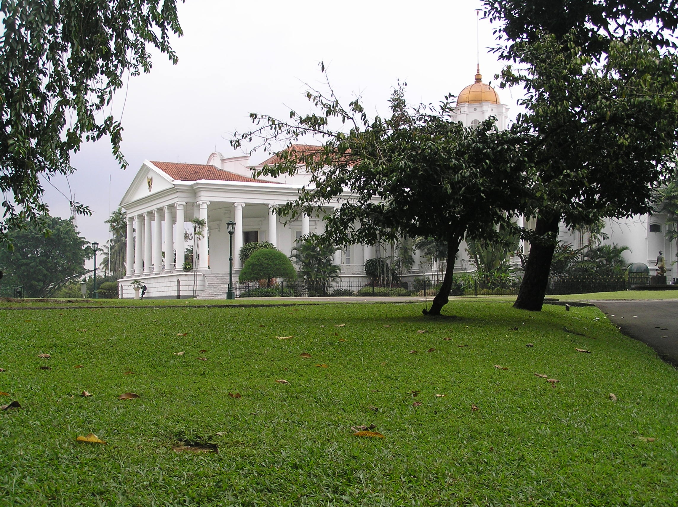 The Presidential Palace in Bogor, Indonesia