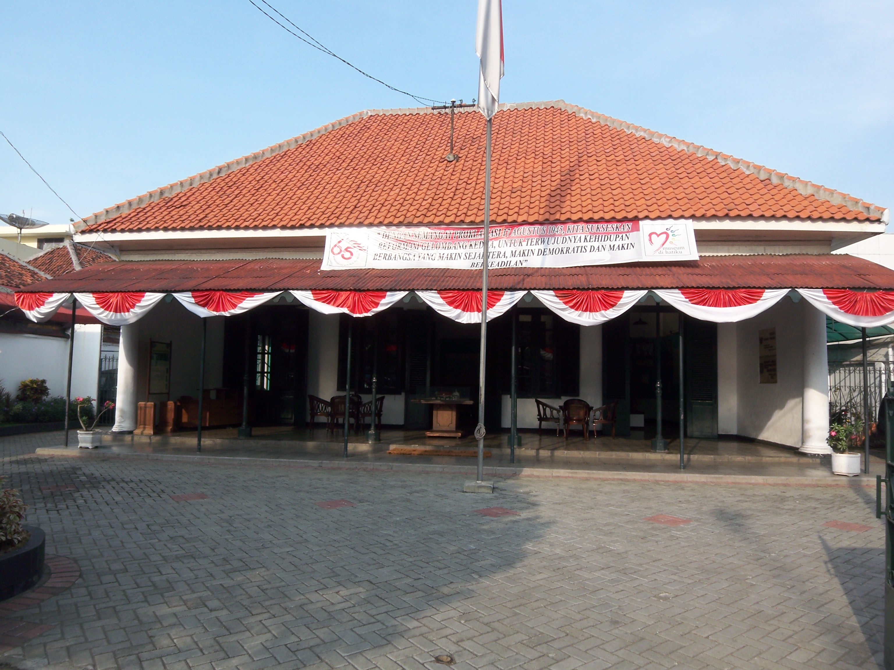 This is Museum Sumpah Pemuda building, jalan Kramat No. 106, Jakarta, Indonesia.
