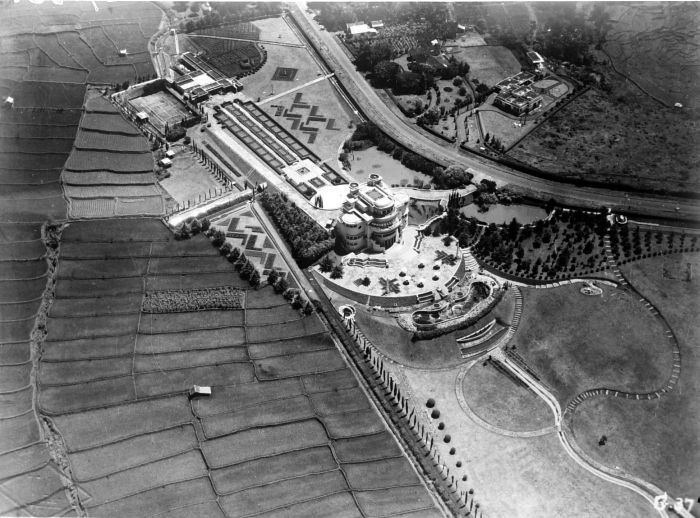 Air photo of Villa Isola near Bandung