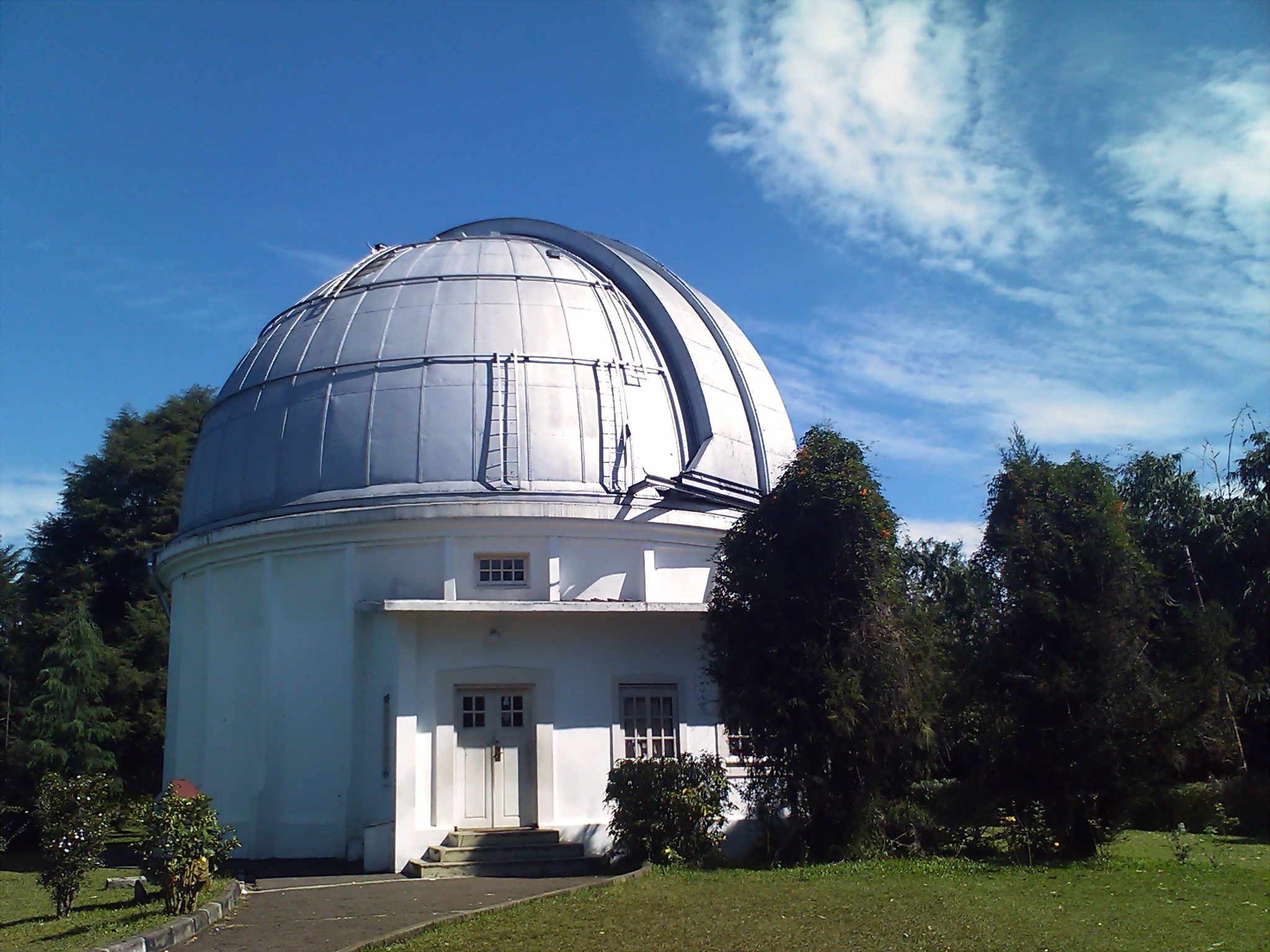 Bosscha observatory at Lembang - Bandung, Indonesia. One of the astronomical telescopes used to view the southern sky.