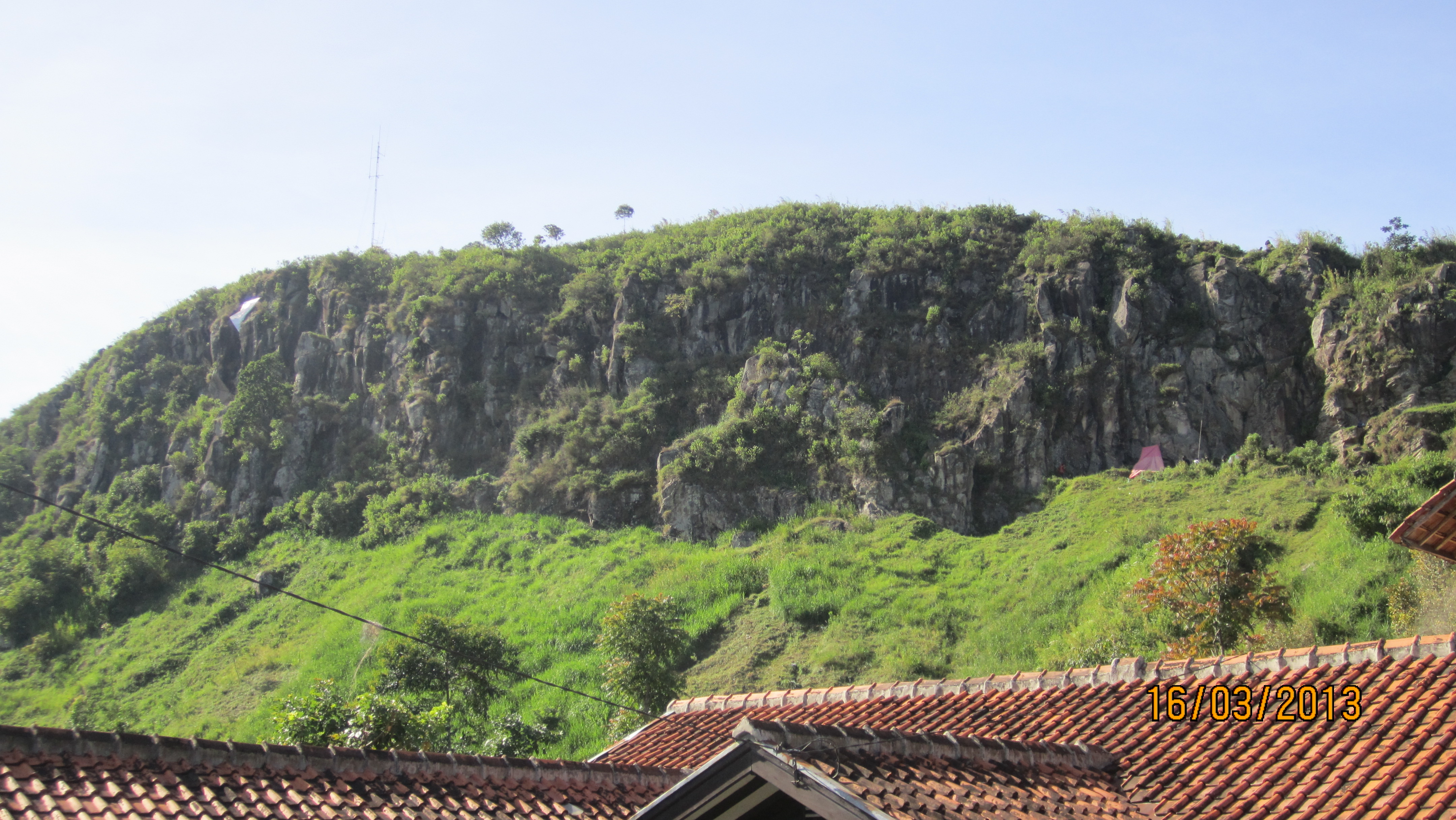 2013 portrait, when researching for Geography, regarding the Lembang Fault.