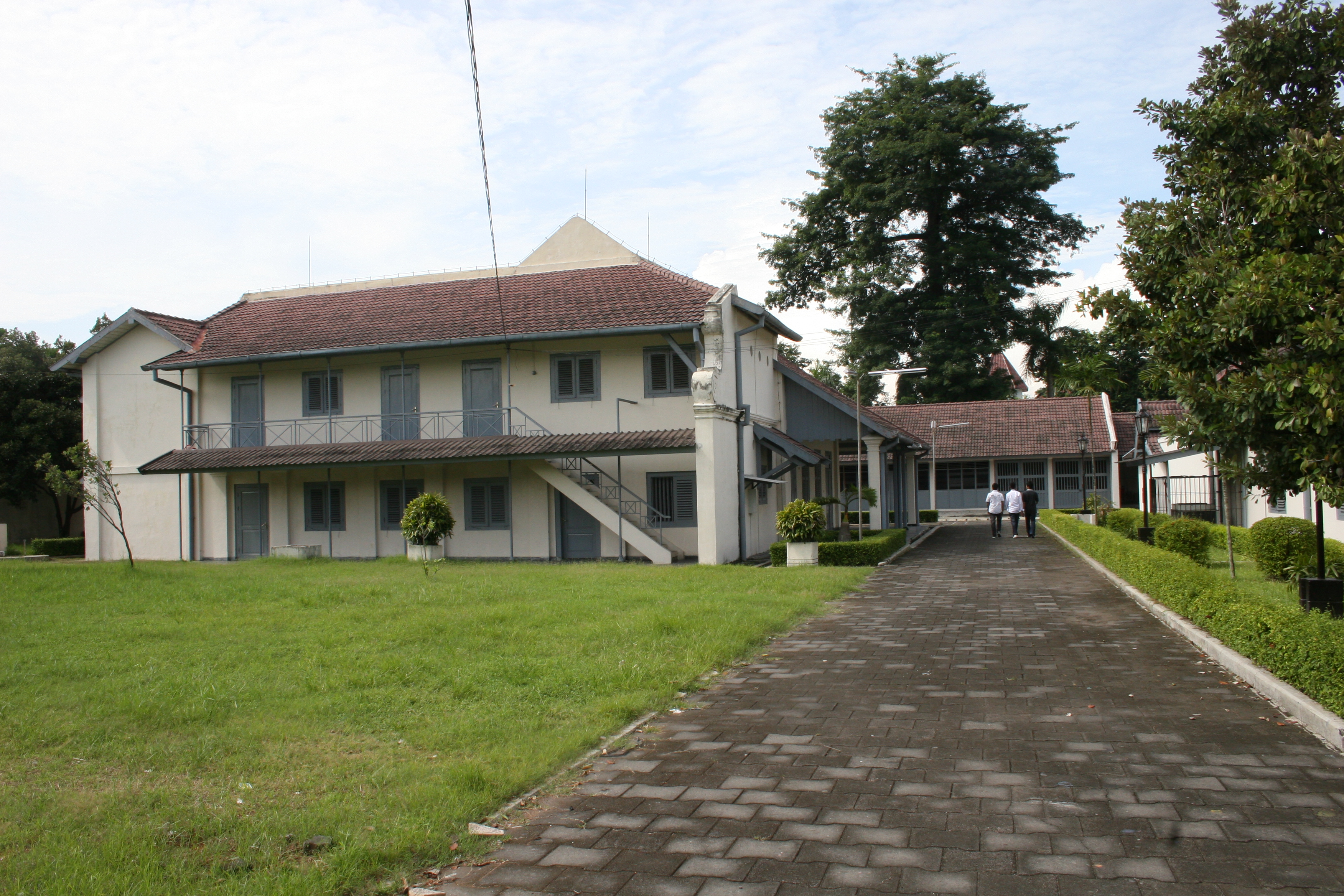 Interior of Fort Vredeburg museum, Yogyakarta, Indonesia