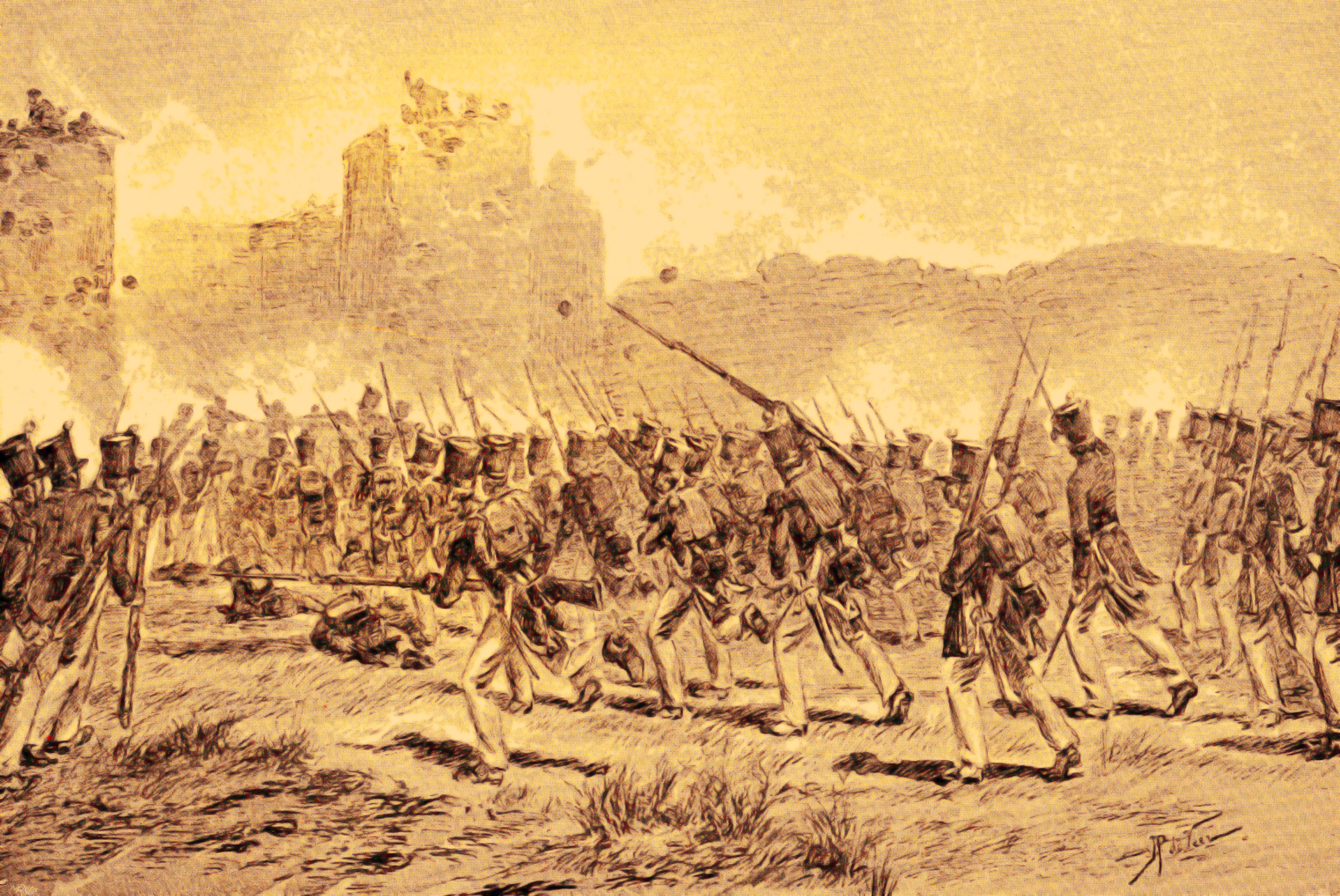 Bestorming van Pleret