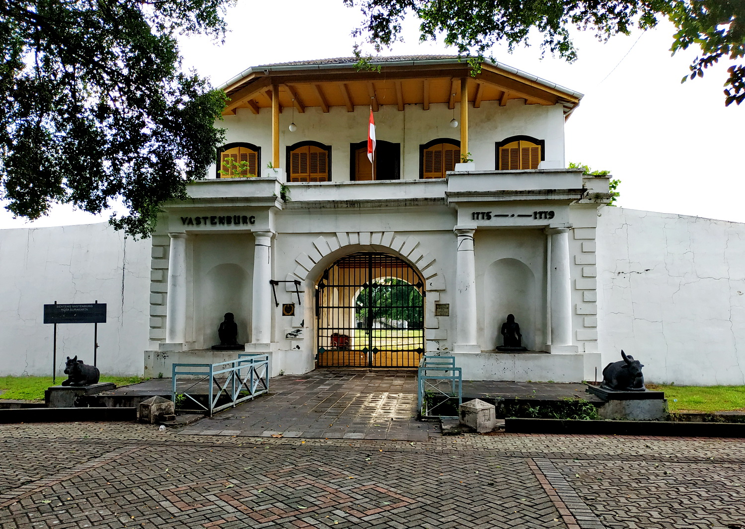 Benteng Vastenburg di Surakarta