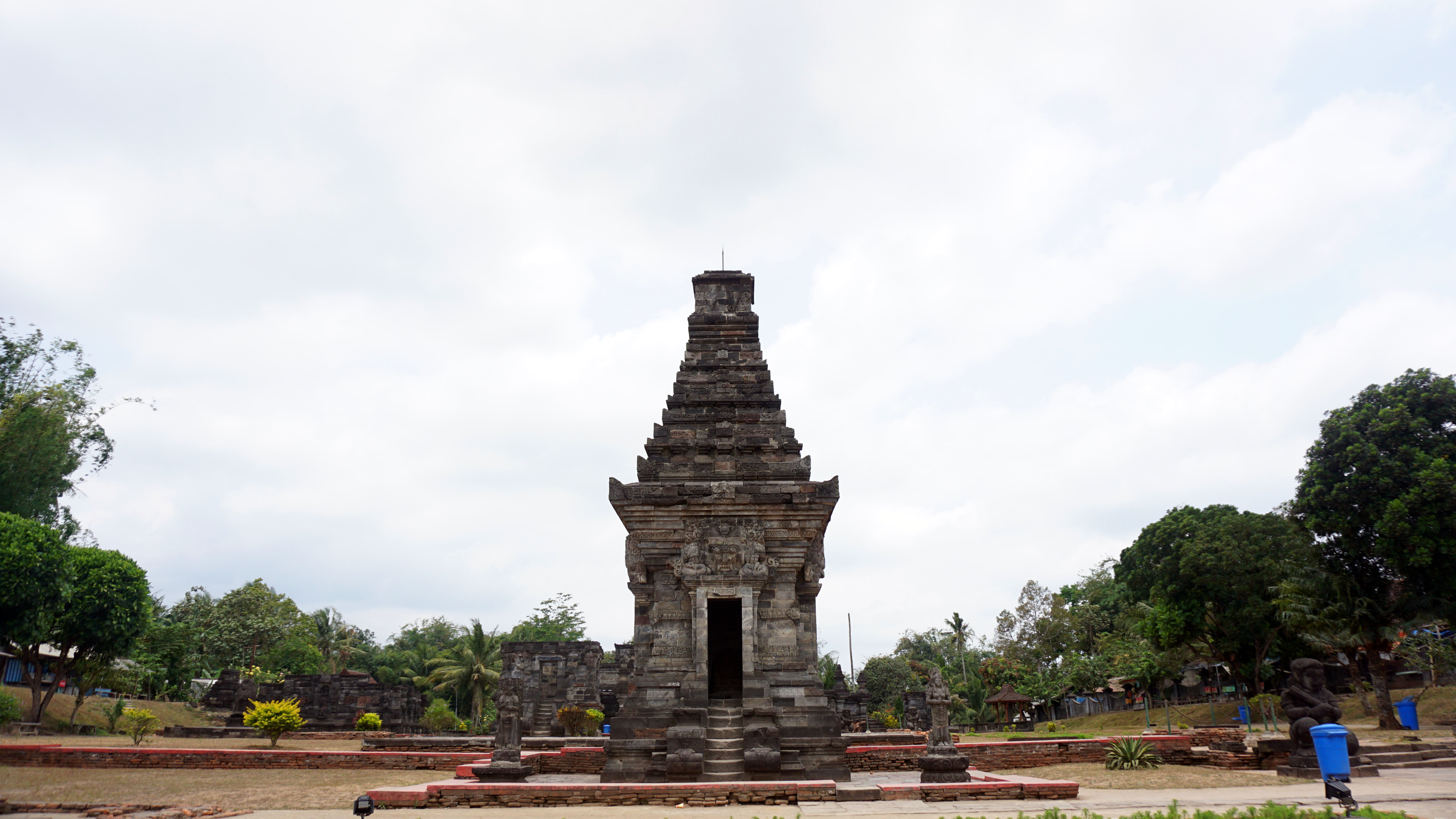 Dated Temple at the Penataran temple complex near Blitar