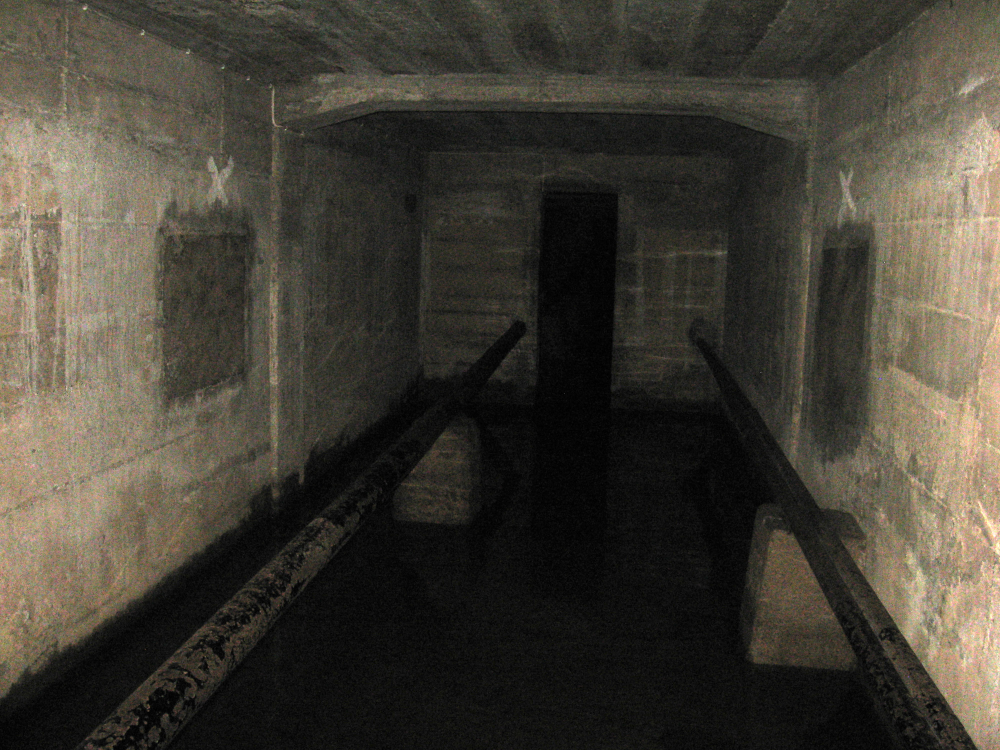 The basement of Lawang Sewu, a building in Semarang. It is said to be haunted by a kuntilanak.