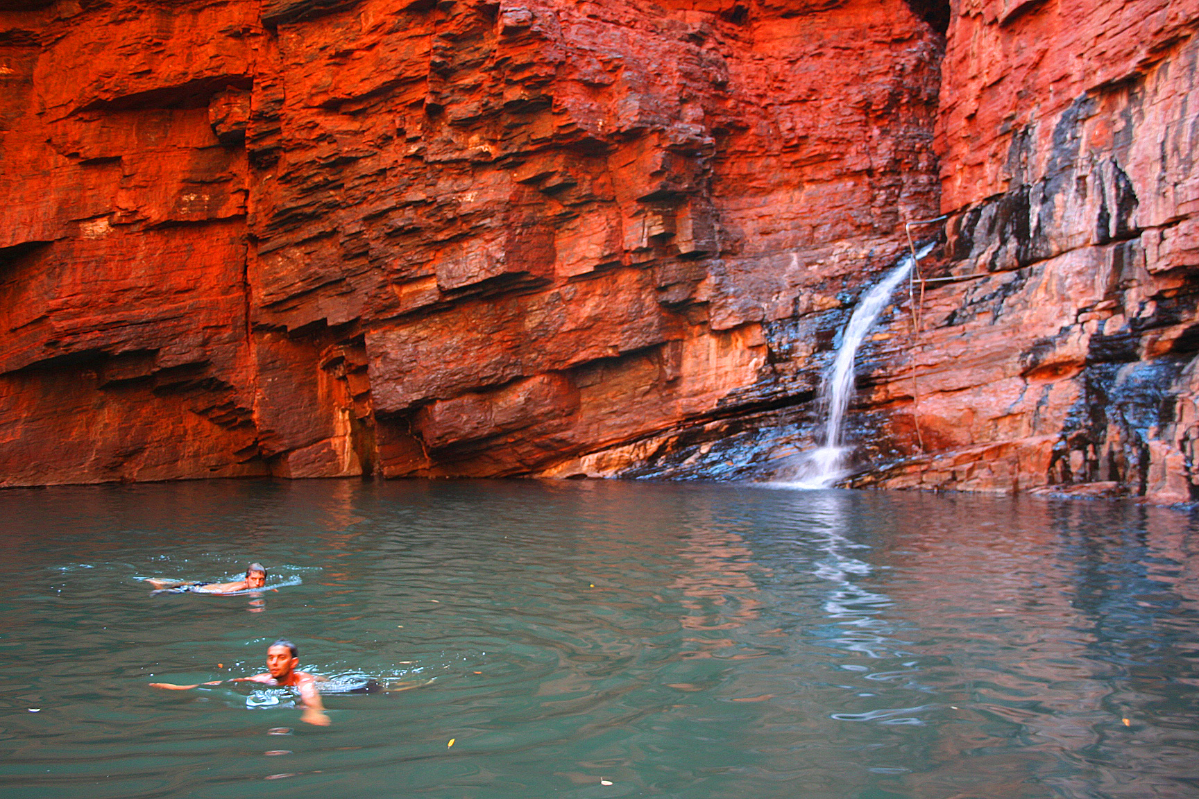 Handrail Pool, part of Weano Gorge in Karijini National Park