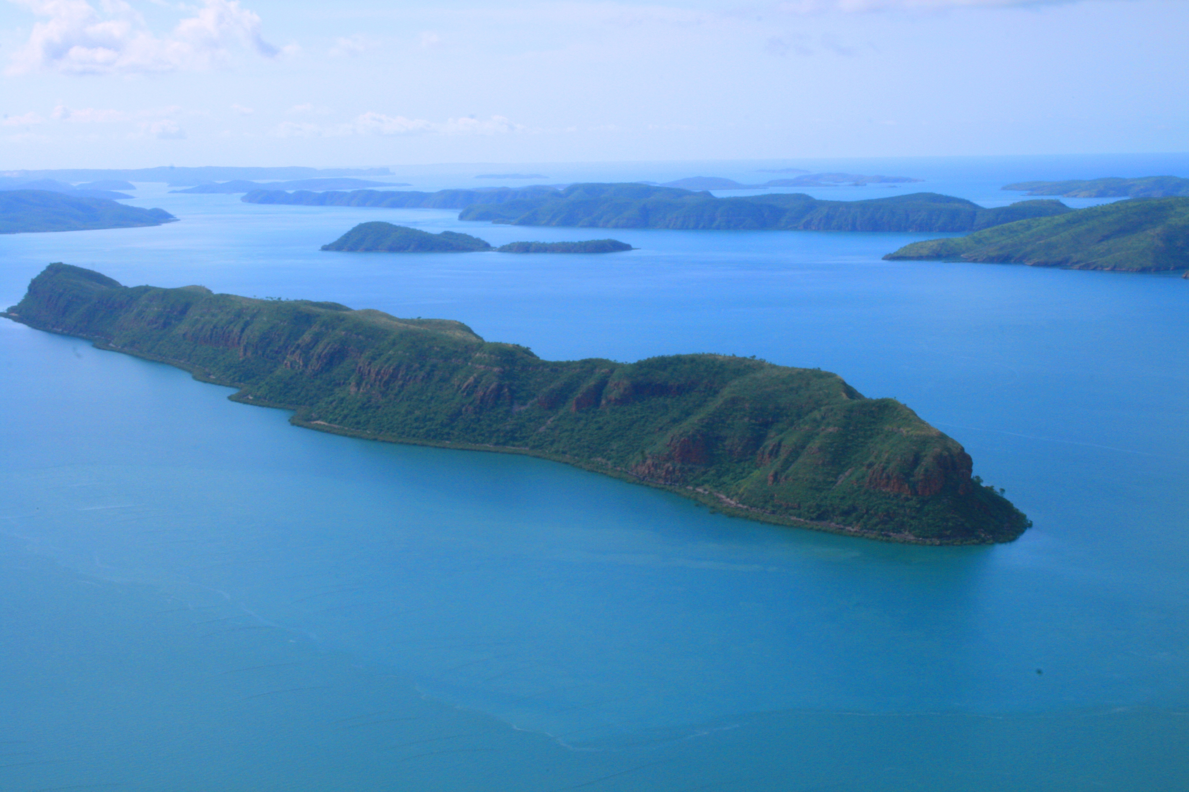 Very few of the thousands of islands off the remote Kimberley bear a name. This island is part of the Prince regent National park