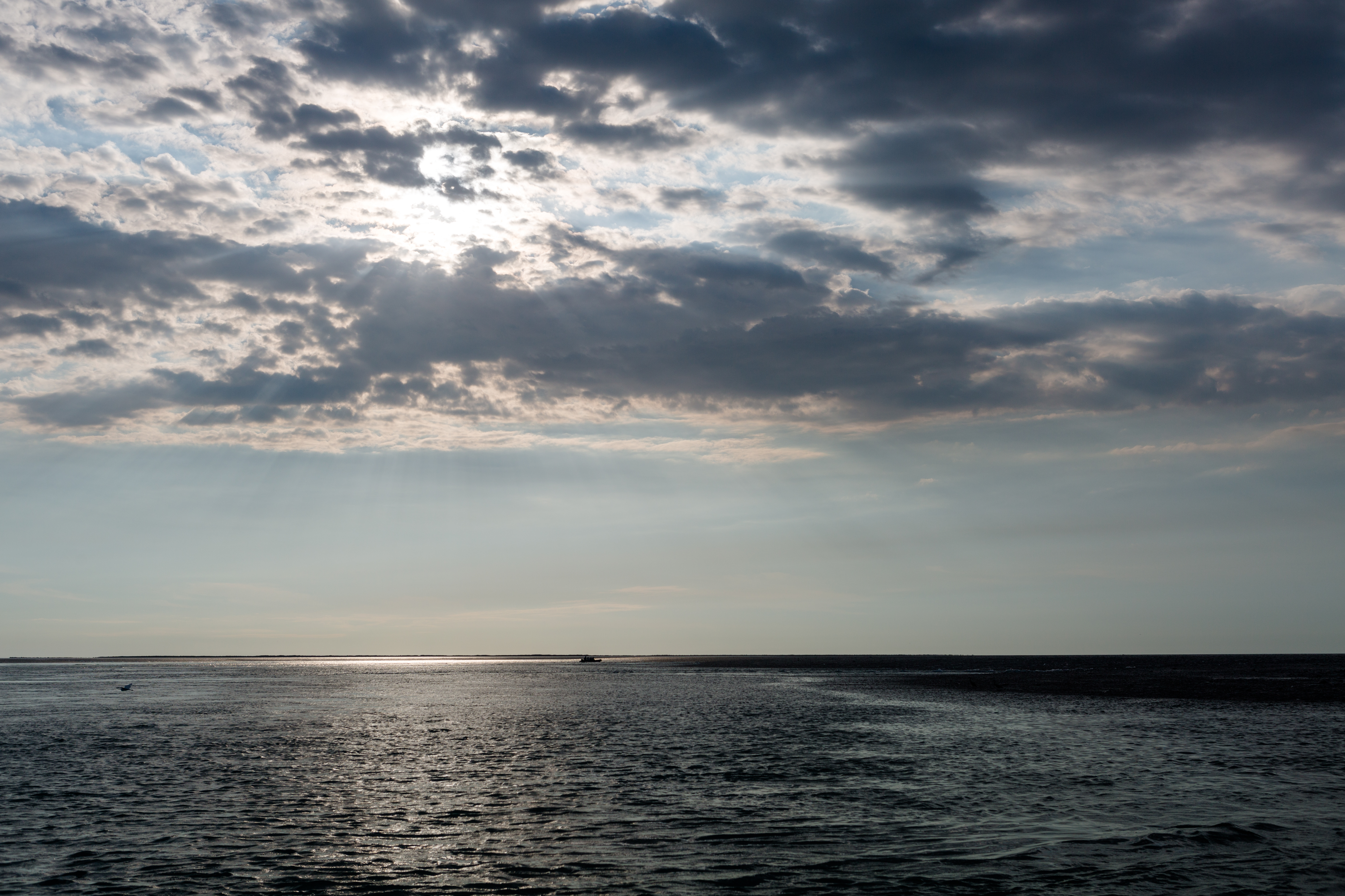 Montgomery Reef (Kimberley Coast Western Australia) in late afternoon.