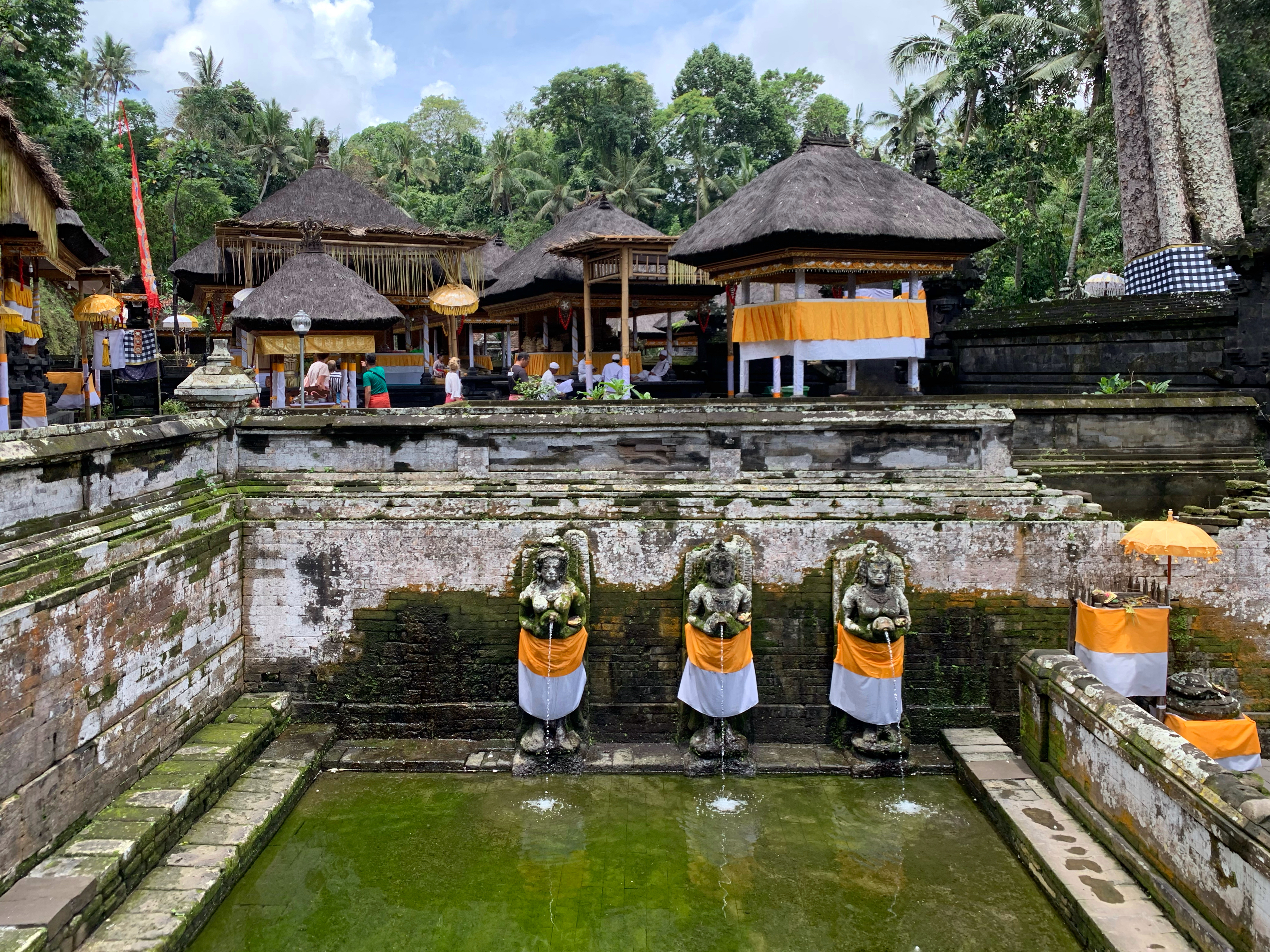 Temple tank of Goa Gajah