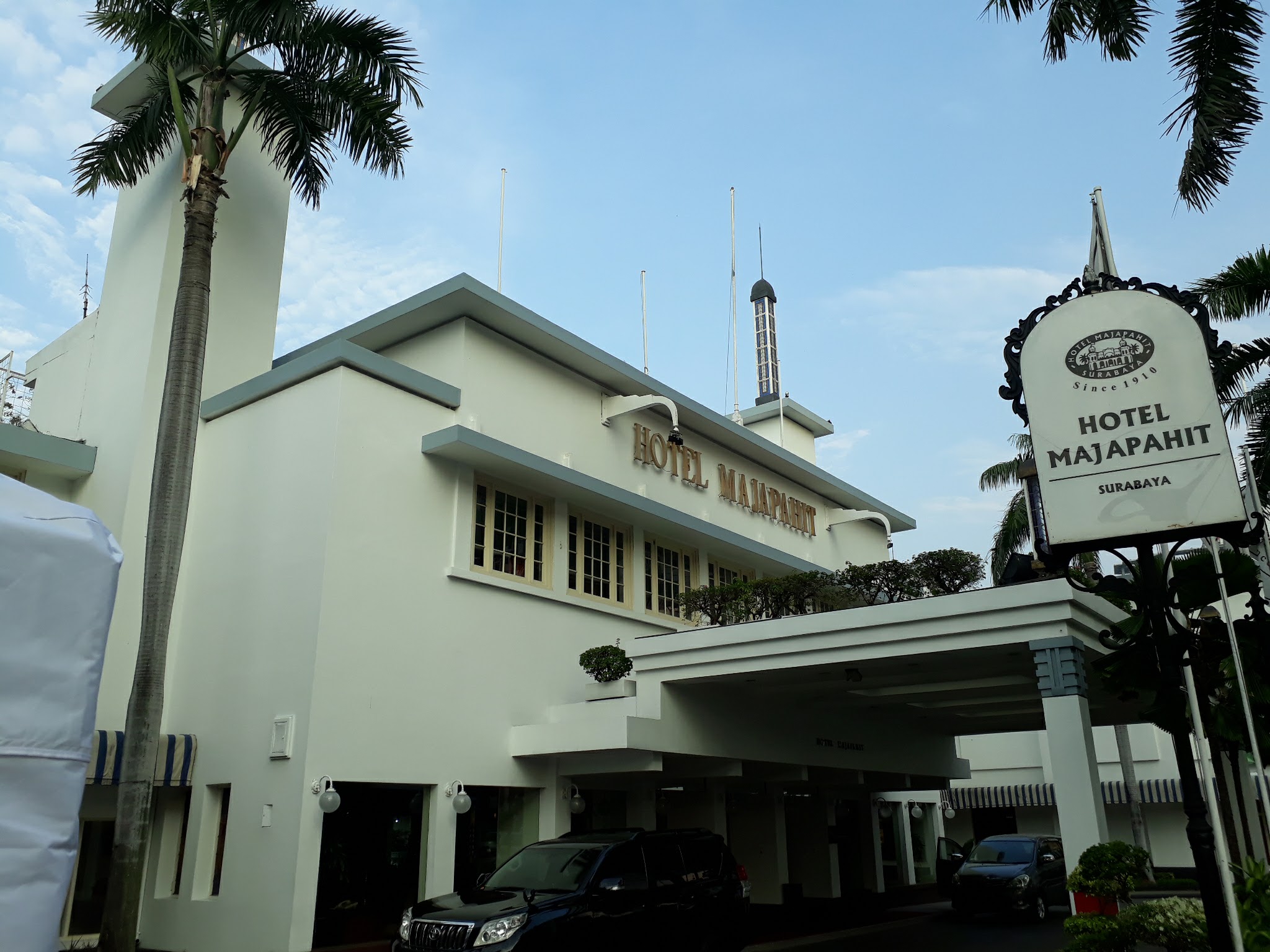 Historic Hotel Majapahit in Surabaya, Indonesia