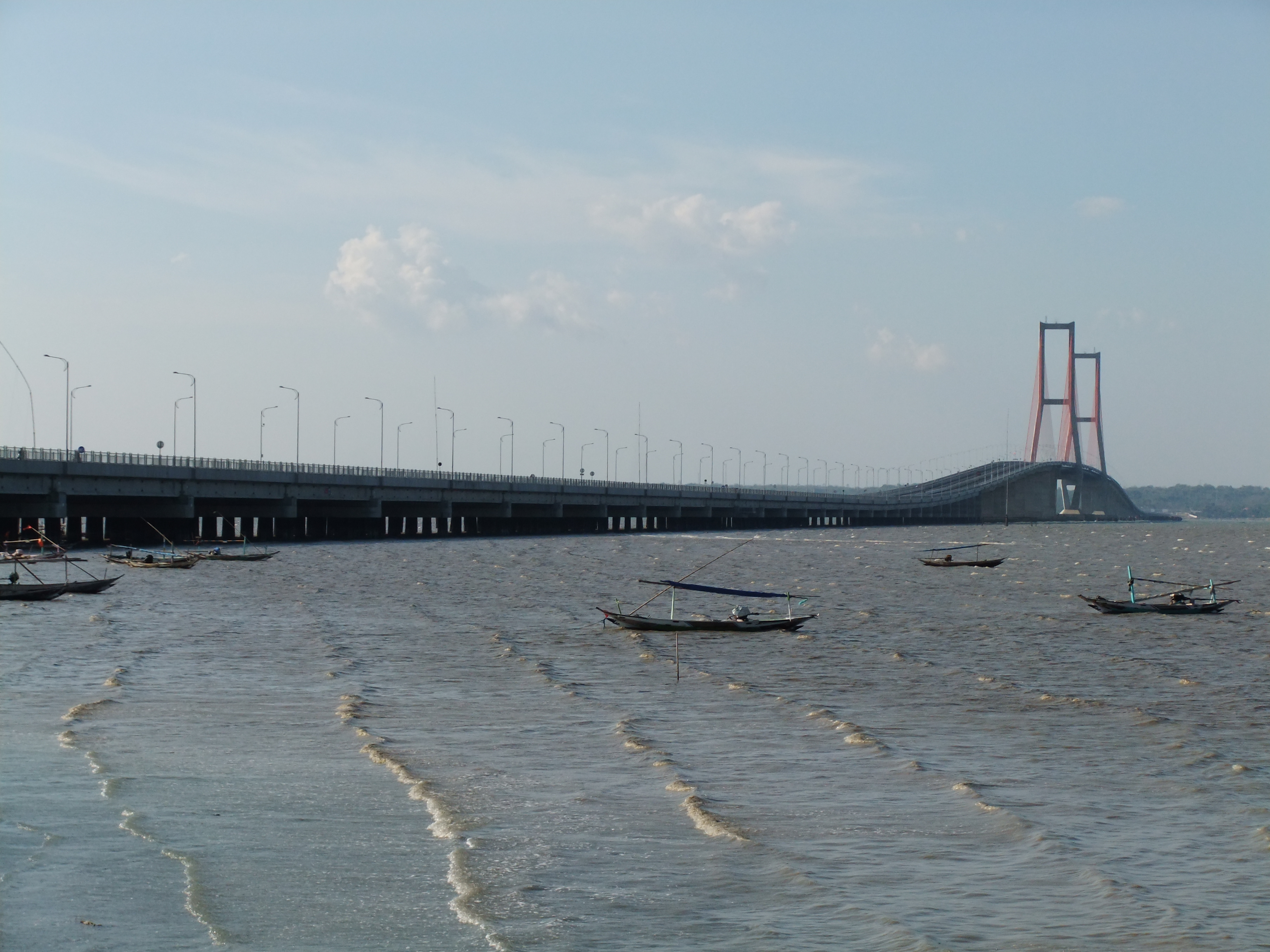 Suramadu Bridge Surabaya side