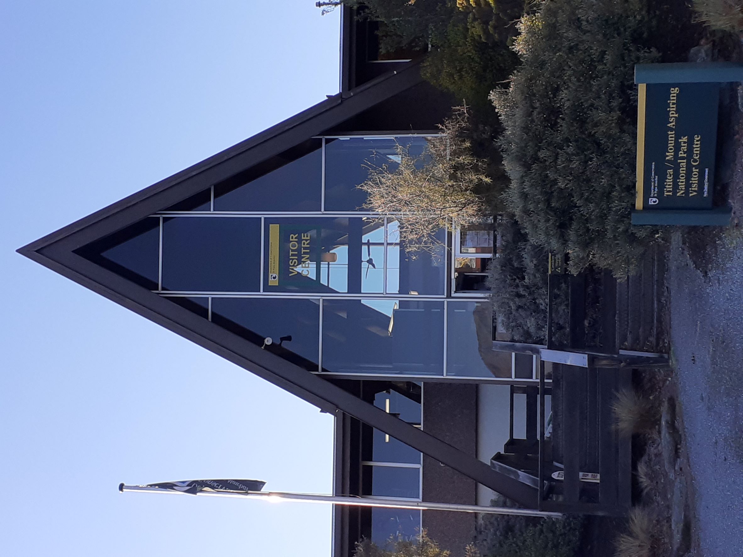 Mt Aspiring Visitor Centre (July 2021)